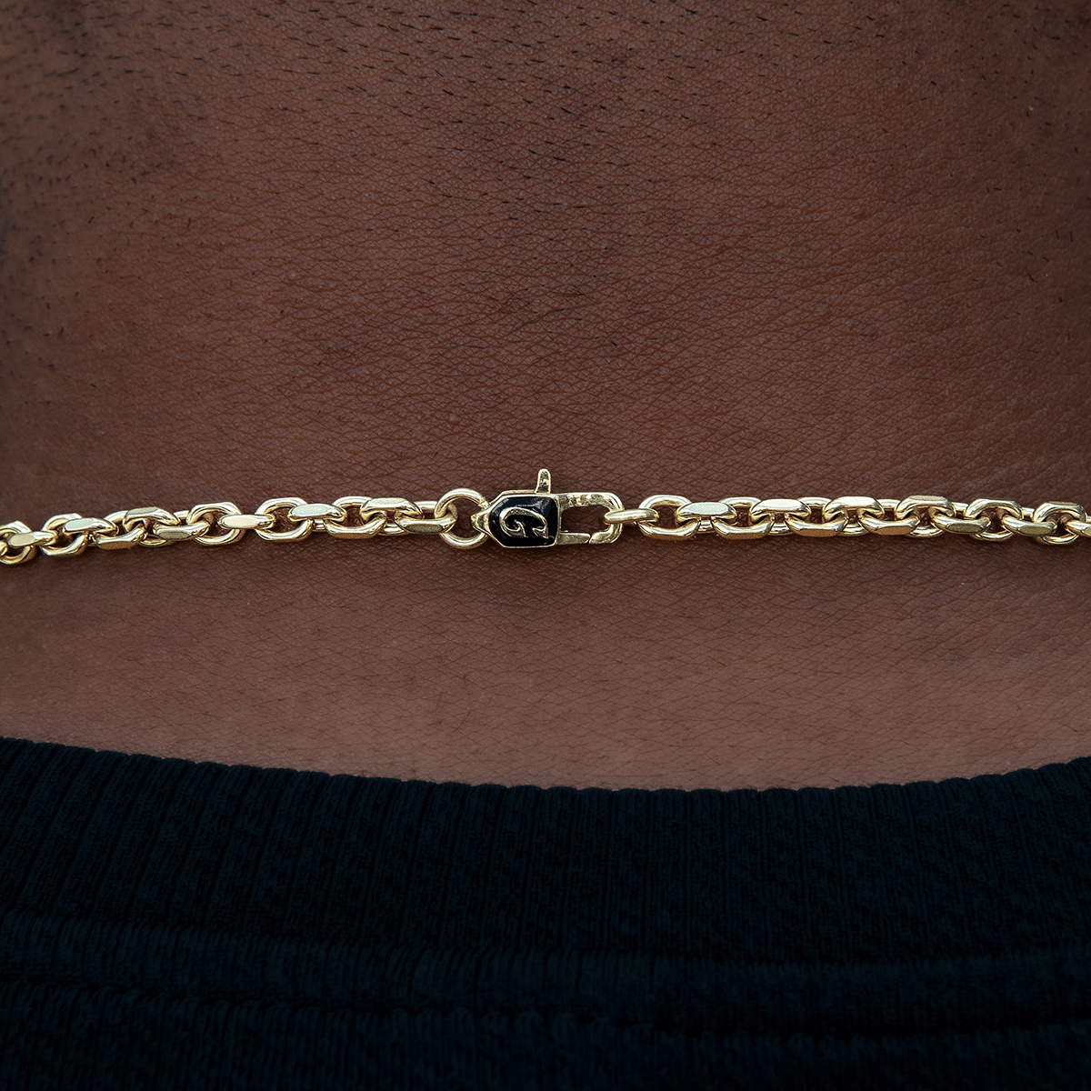 GLD PROMO 3.6 mm Open Box Chain - Yellow Gold