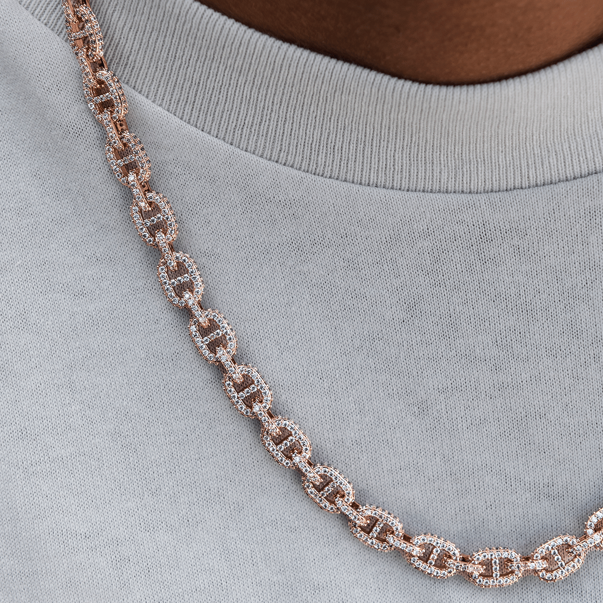 GLD PROMO Micro Valentina Chain in Rose Gold
