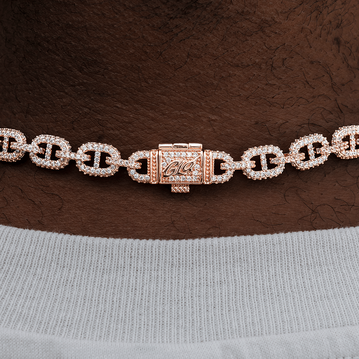 GLD PROMO Micro Valentina Chain in Rose Gold