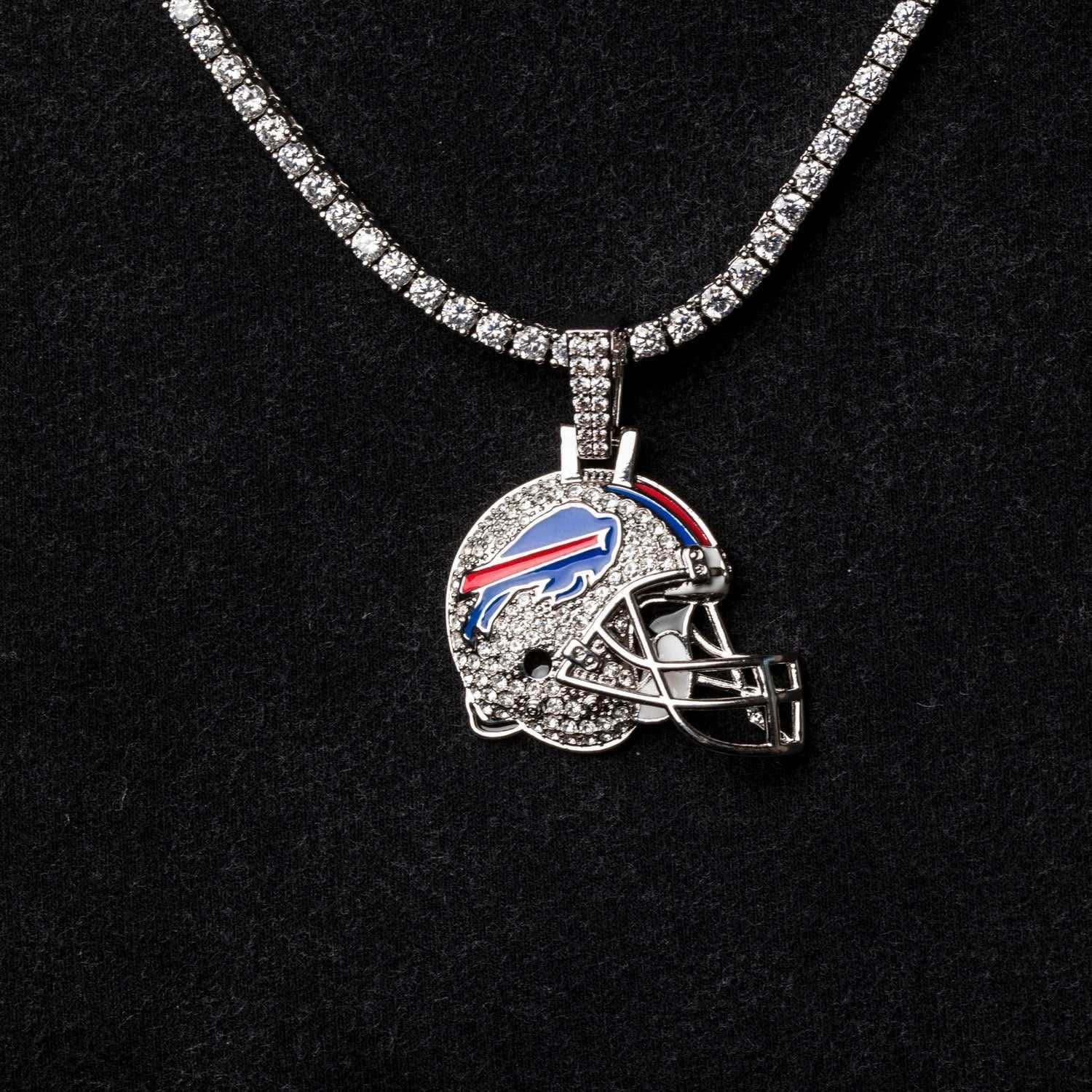 GLD PROMO Buffalo Bills Official NFL Helmet Pendant