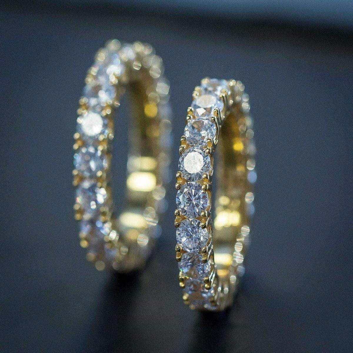 GLD PROMO 4 mm Single Layer Diamond Band Ring