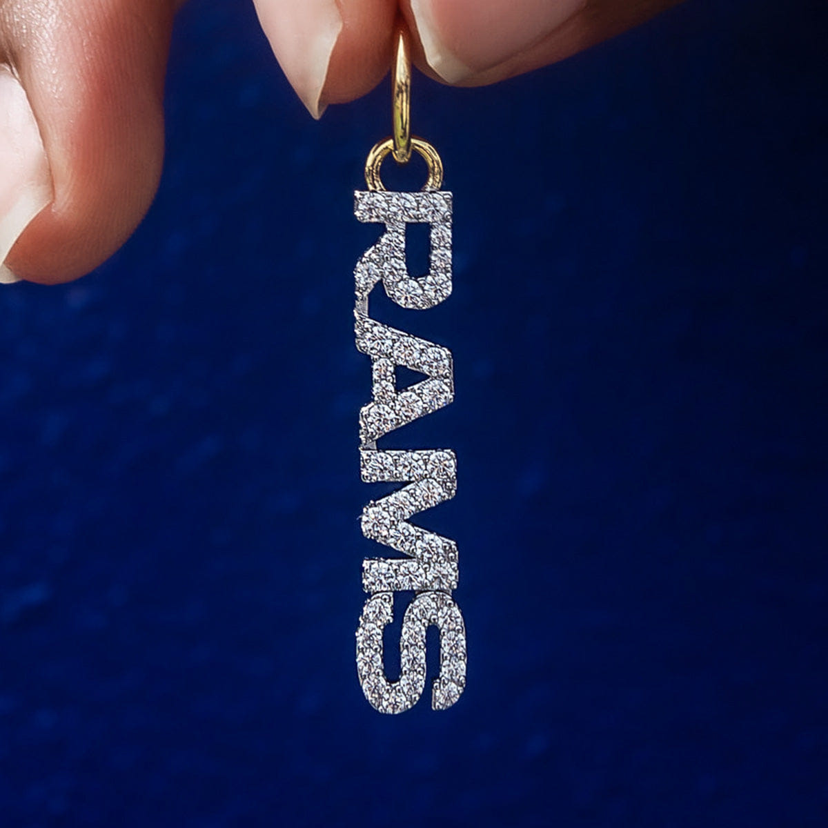 GLD PROMO - WOMEN Los Angeles Rams Wordmark Pendant