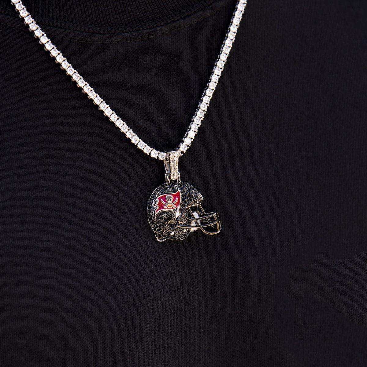 GLD PROMO Tampa Bay Buccaneers Official NFL Helmet Pendant