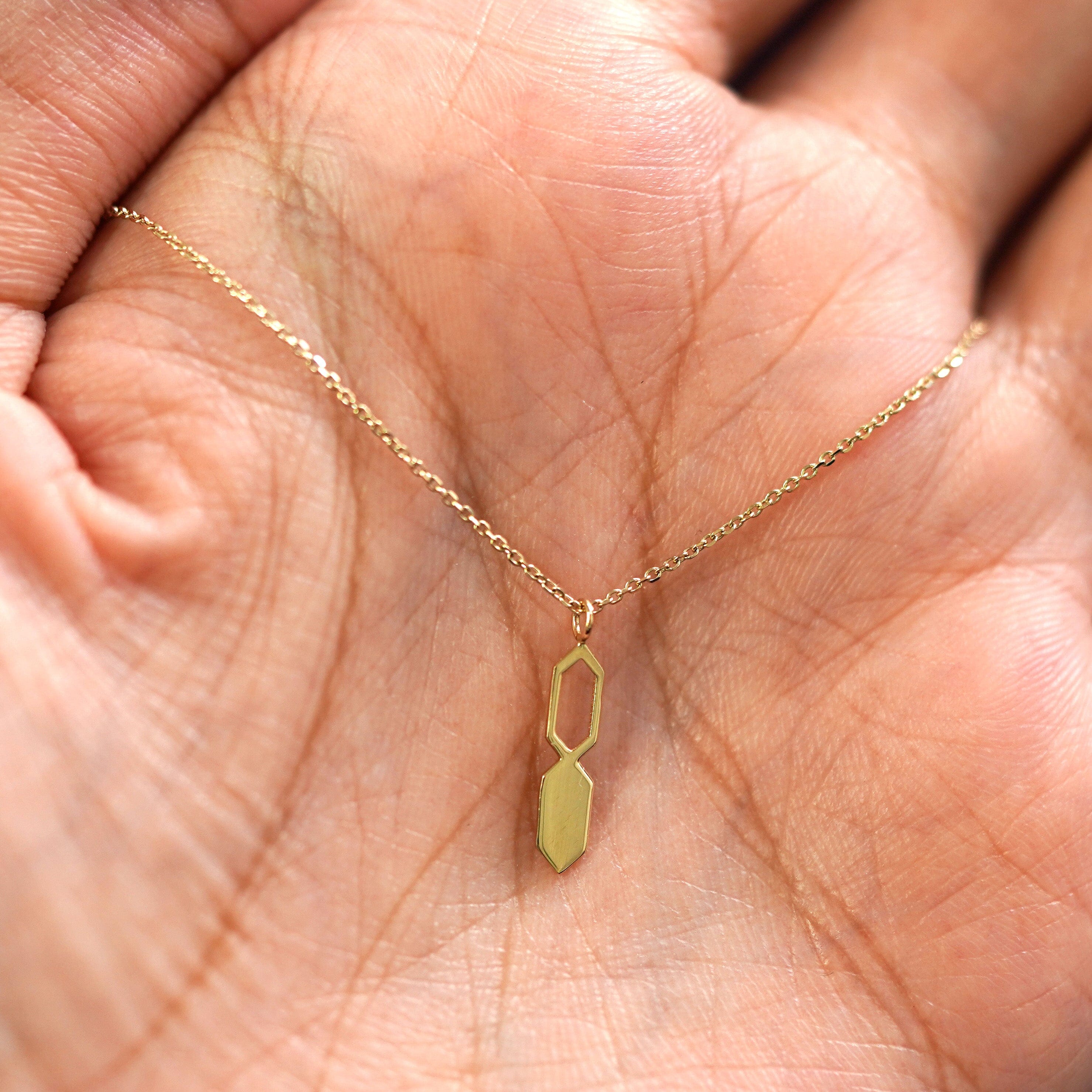 Automic Gold Studio Tanlah Cable Necklace