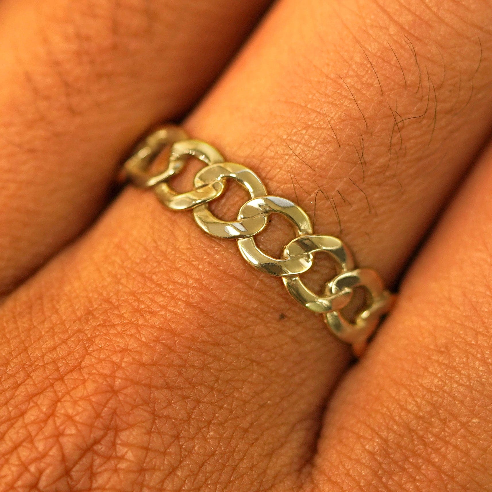 Automic Gold Studio Curb Ring