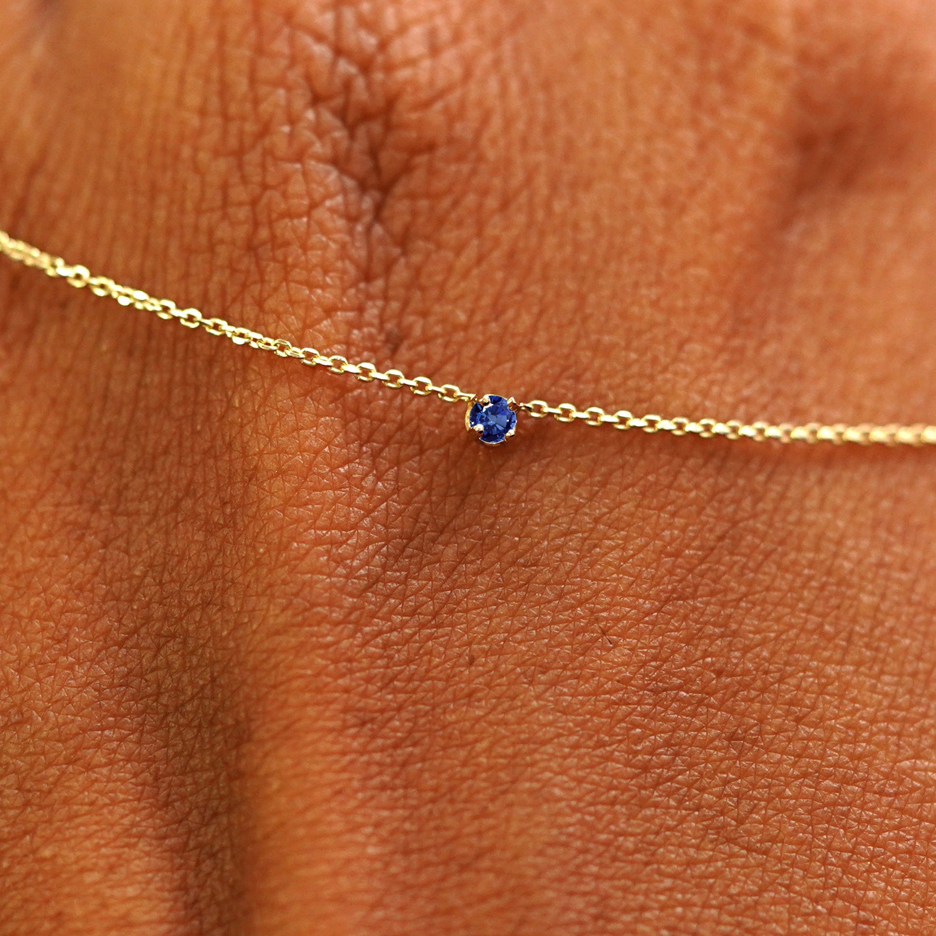 Automic Gold Studio Gemstone Cable Necklace