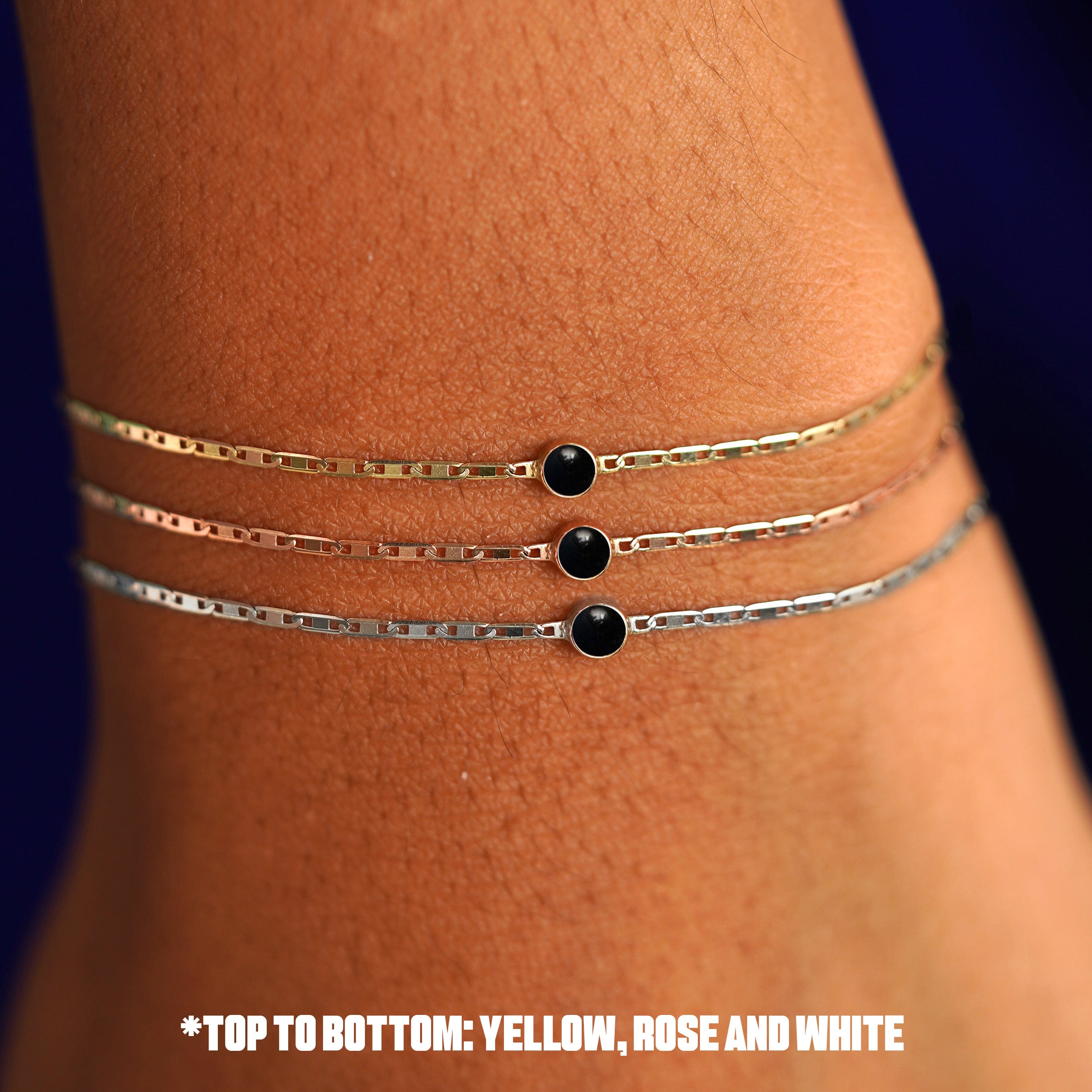 Automic Gold Studio Onyx Bracelet