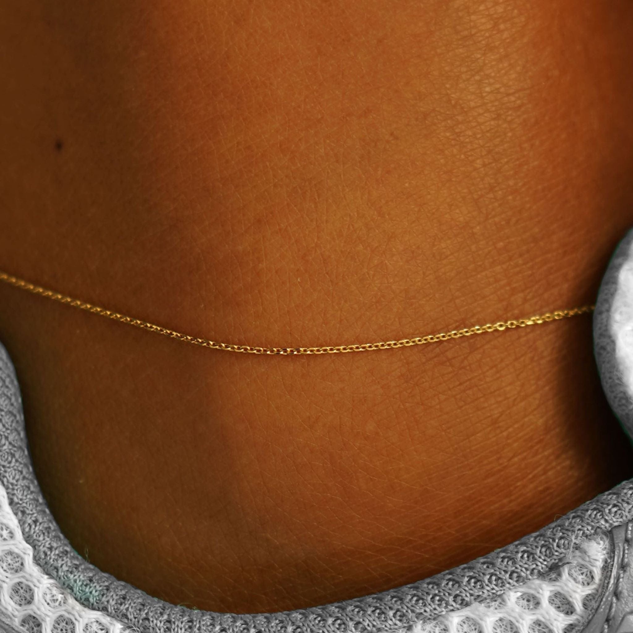 Automic Gold Studio Cable Anklet