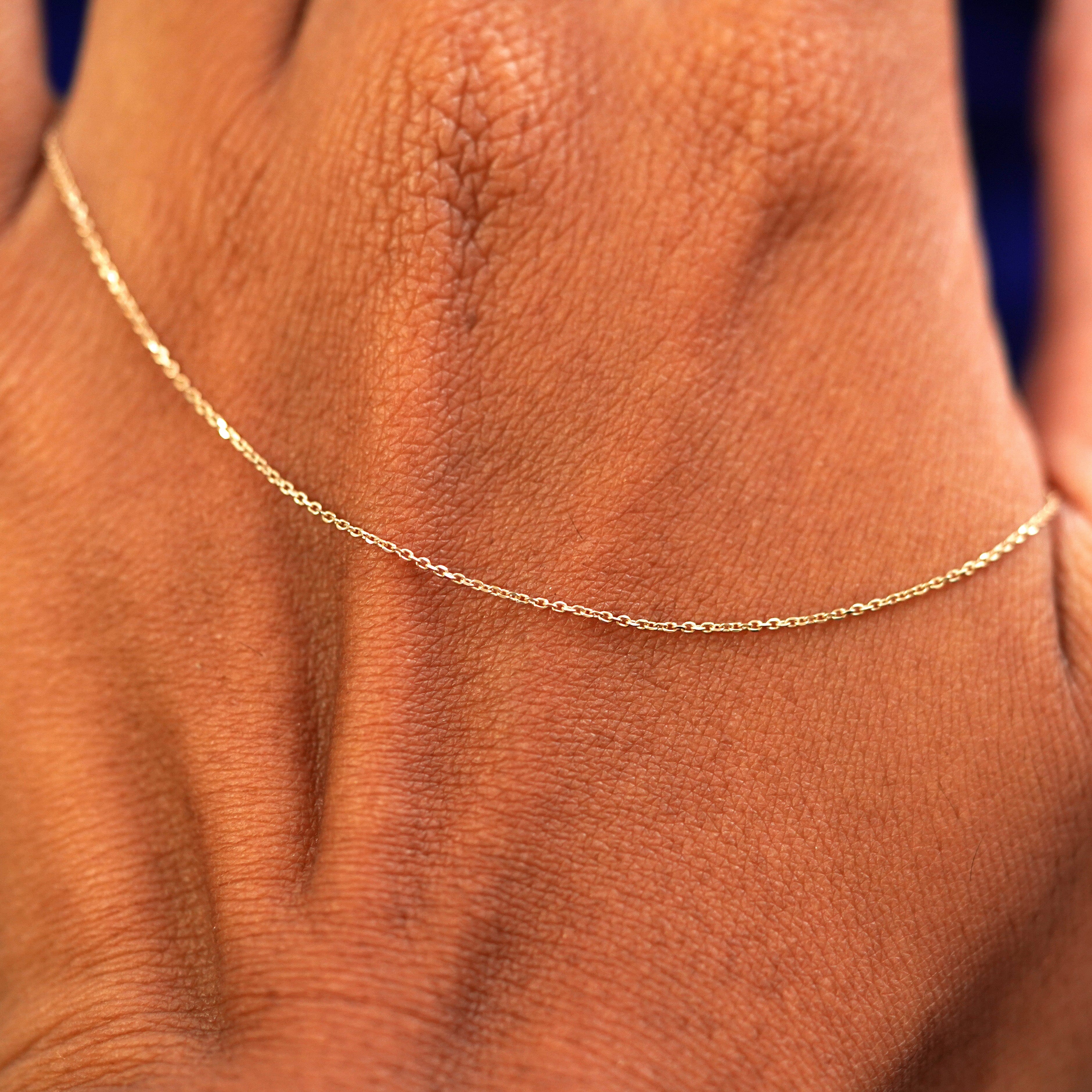 Automic Gold Studio Cable Anklet