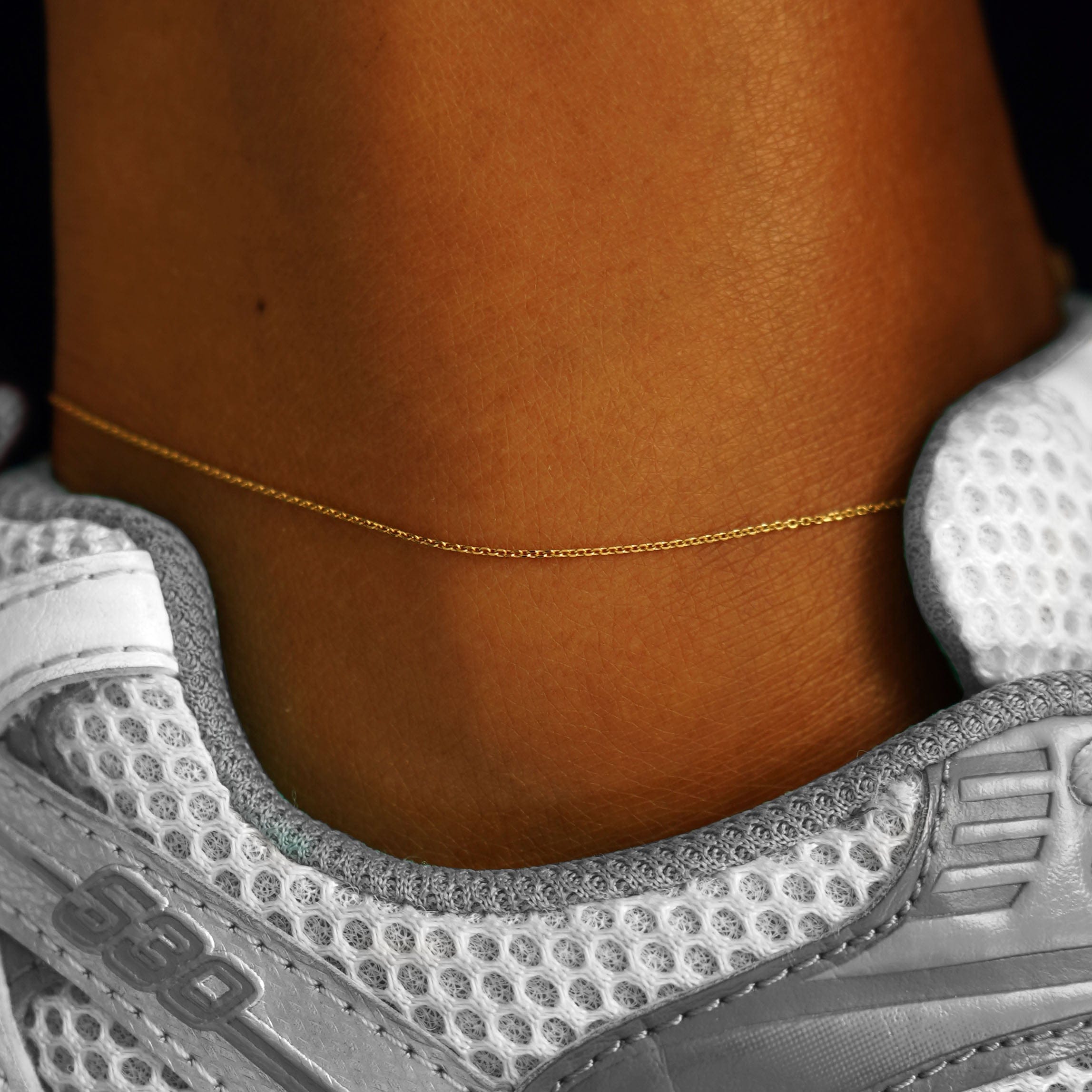 Automic Gold Studio Cable Anklet