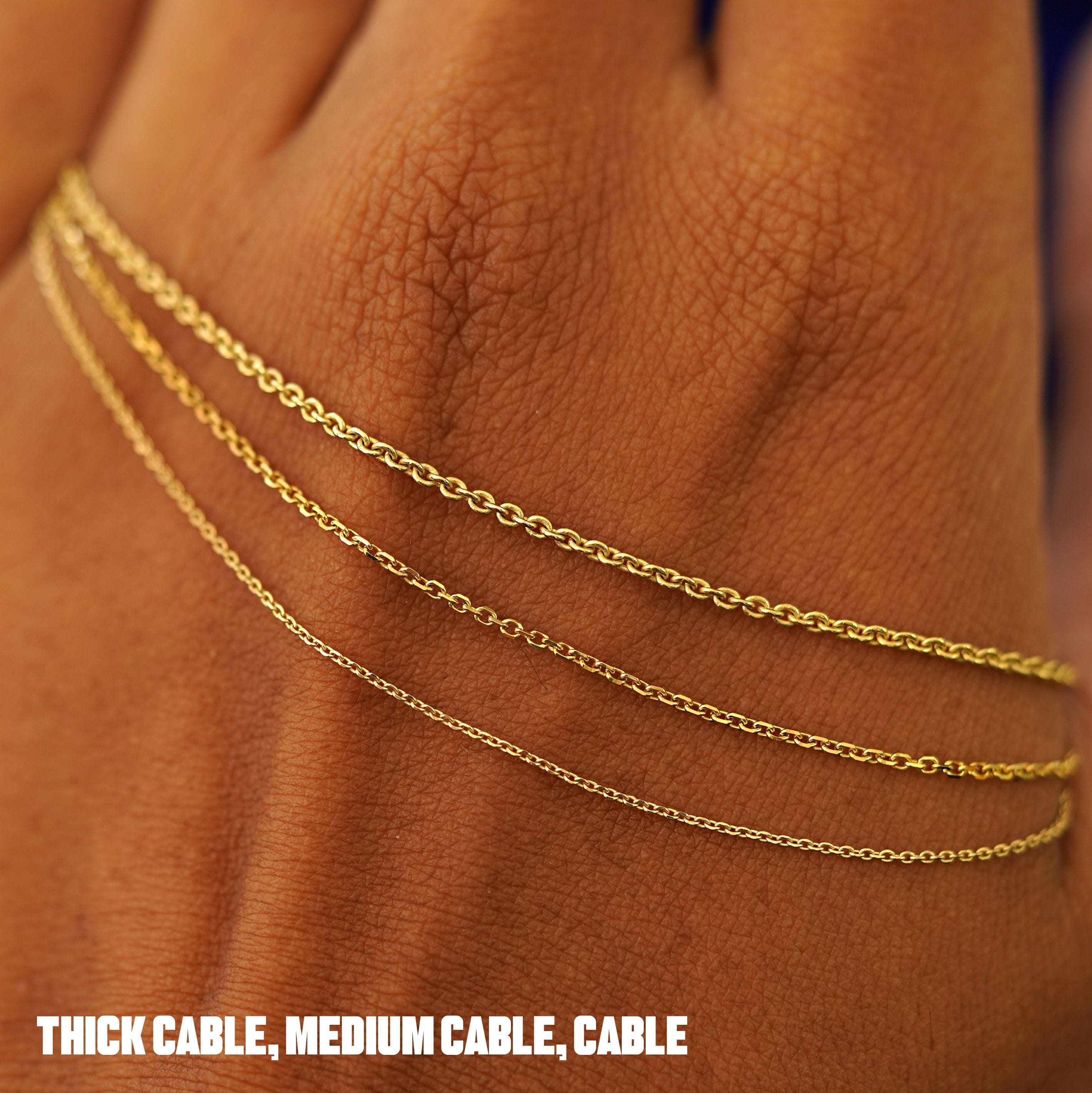 Automic Gold Studio Cable Chain