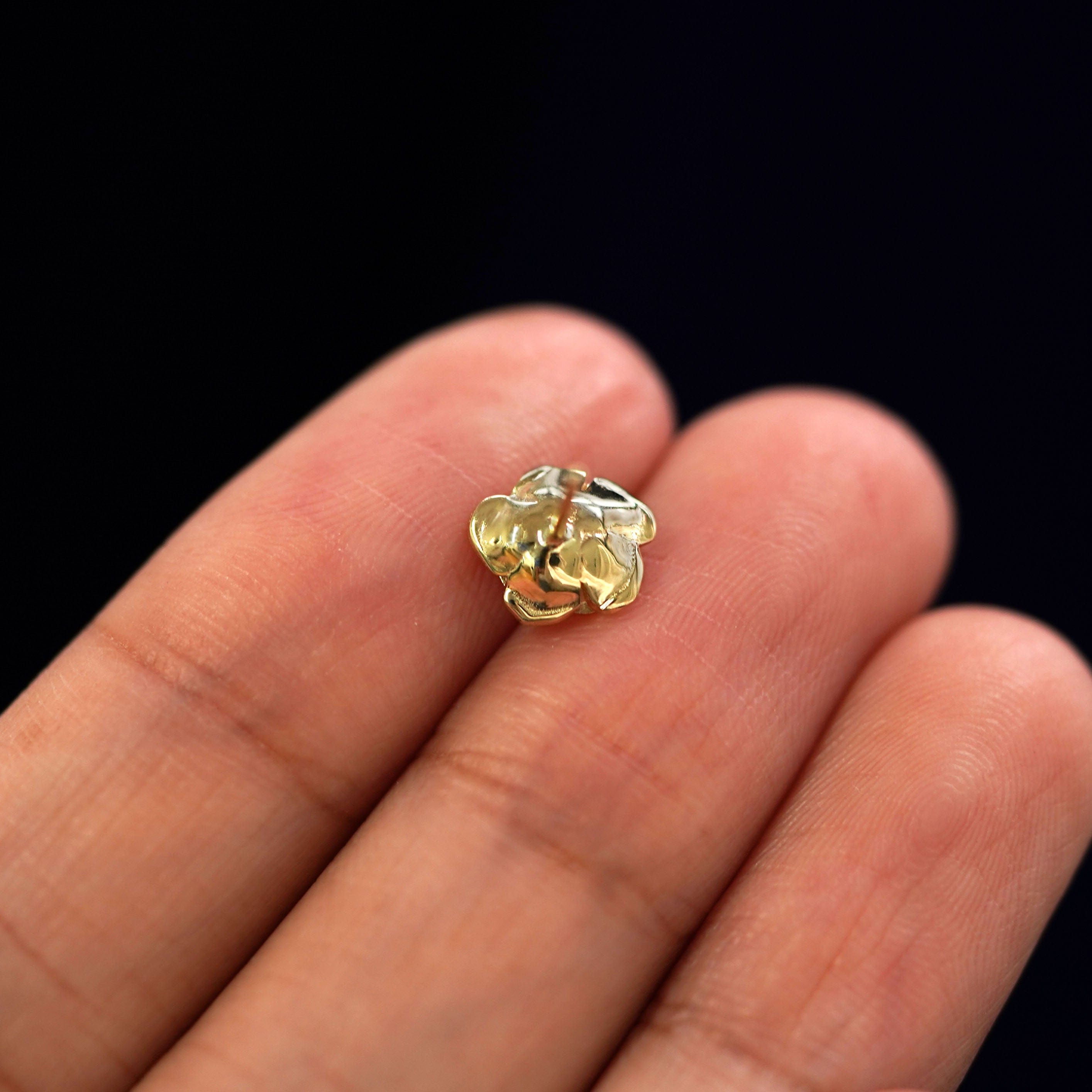 Automic Gold Studio Rose Earring