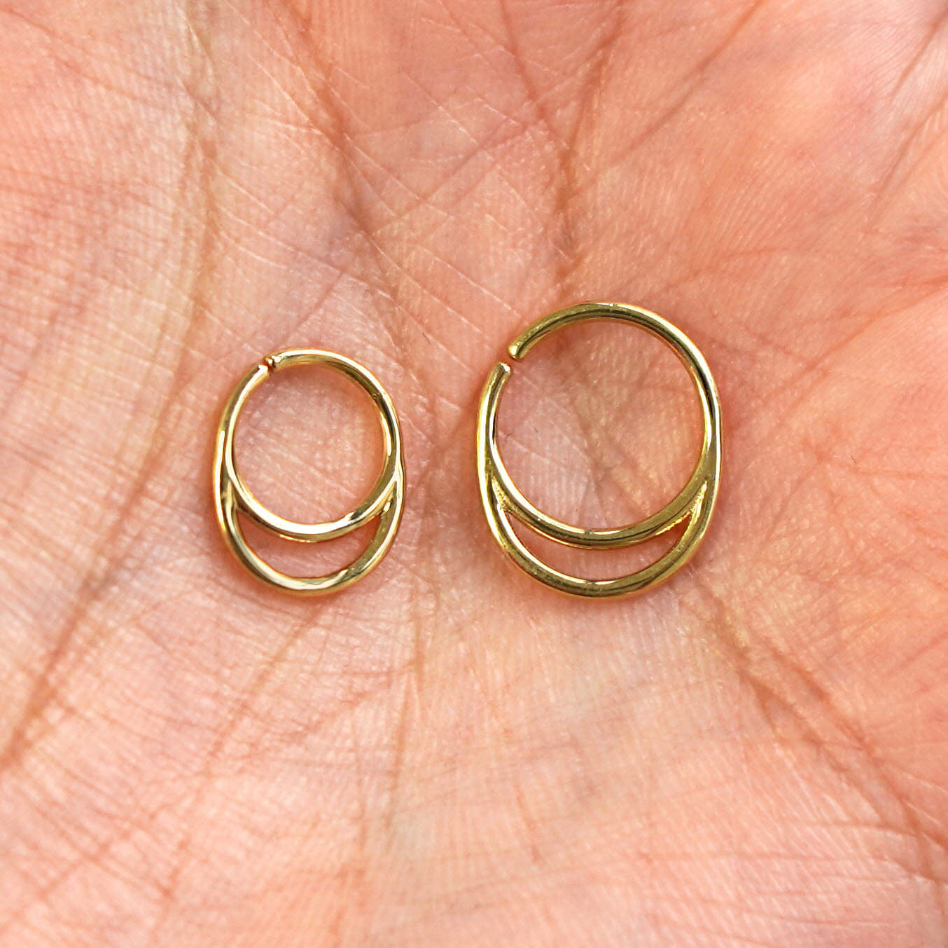 Automic Gold Studio Double Circle Septum