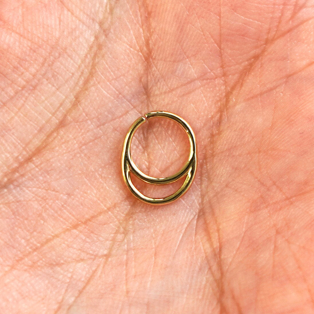 Automic Gold Studio Double Circle Septum