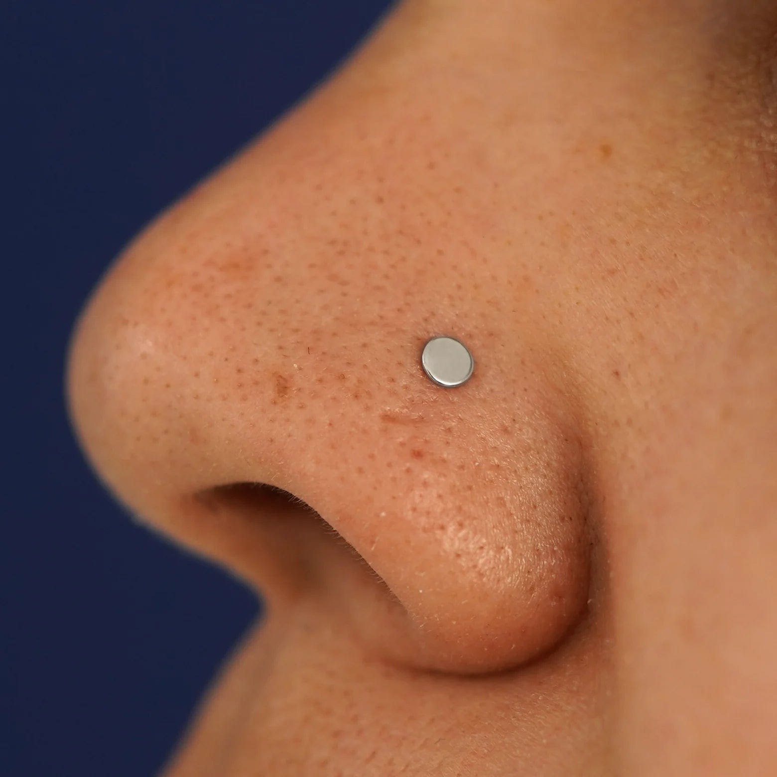 Automic Gold Studio Circle Nose Stud