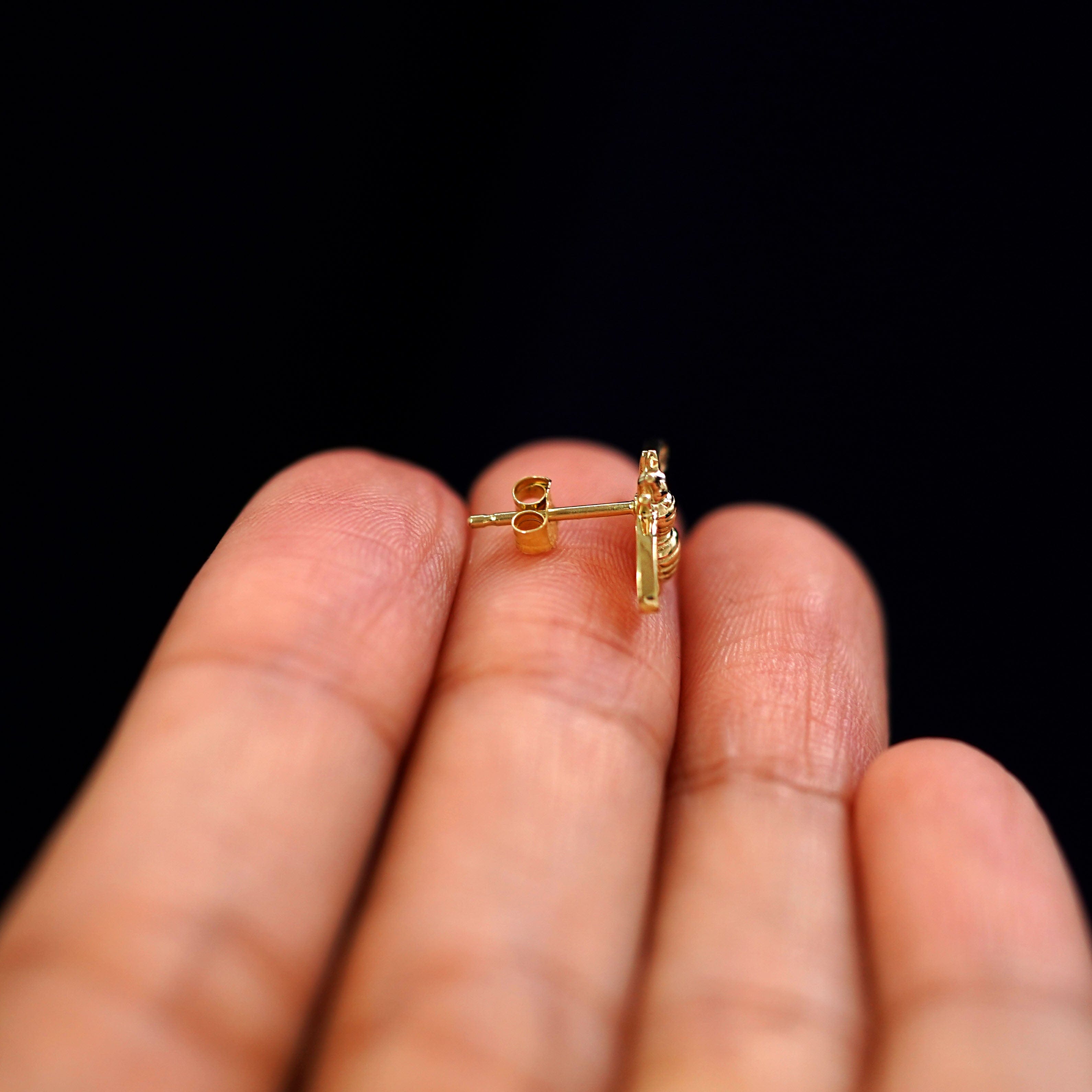 Automic Gold Studio Bee Earring