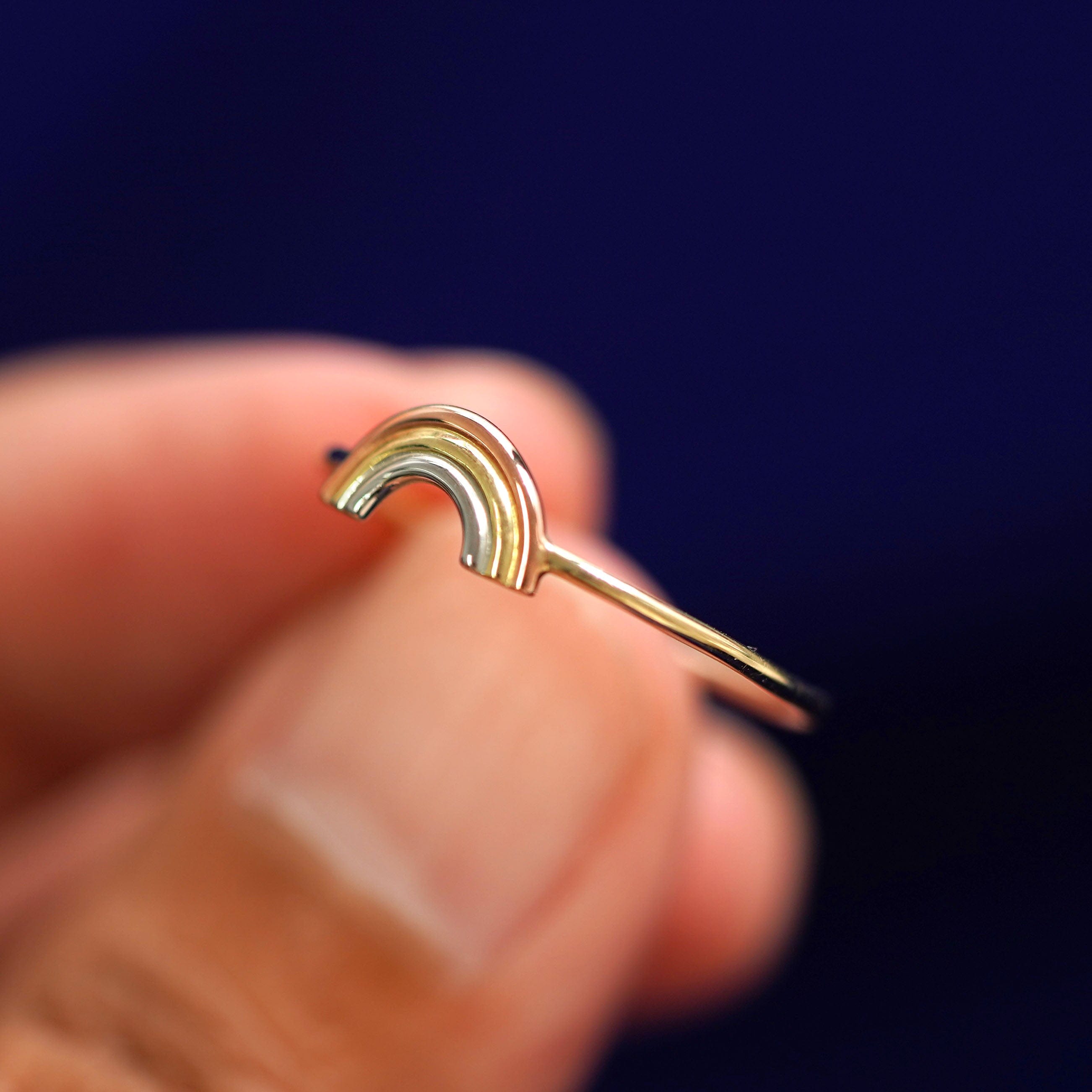 Automic Gold Studio Rainbow Ring