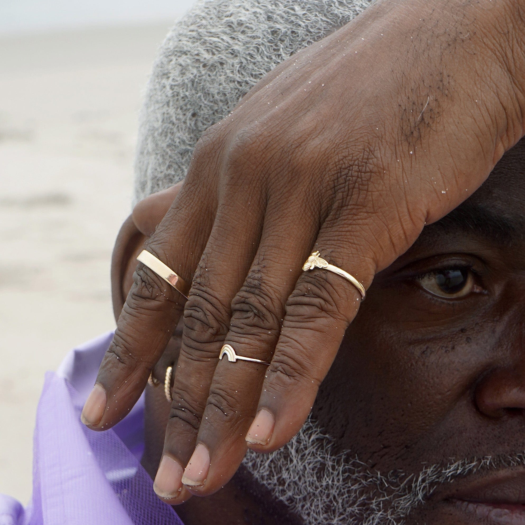 Automic Gold Studio Rainbow Ring