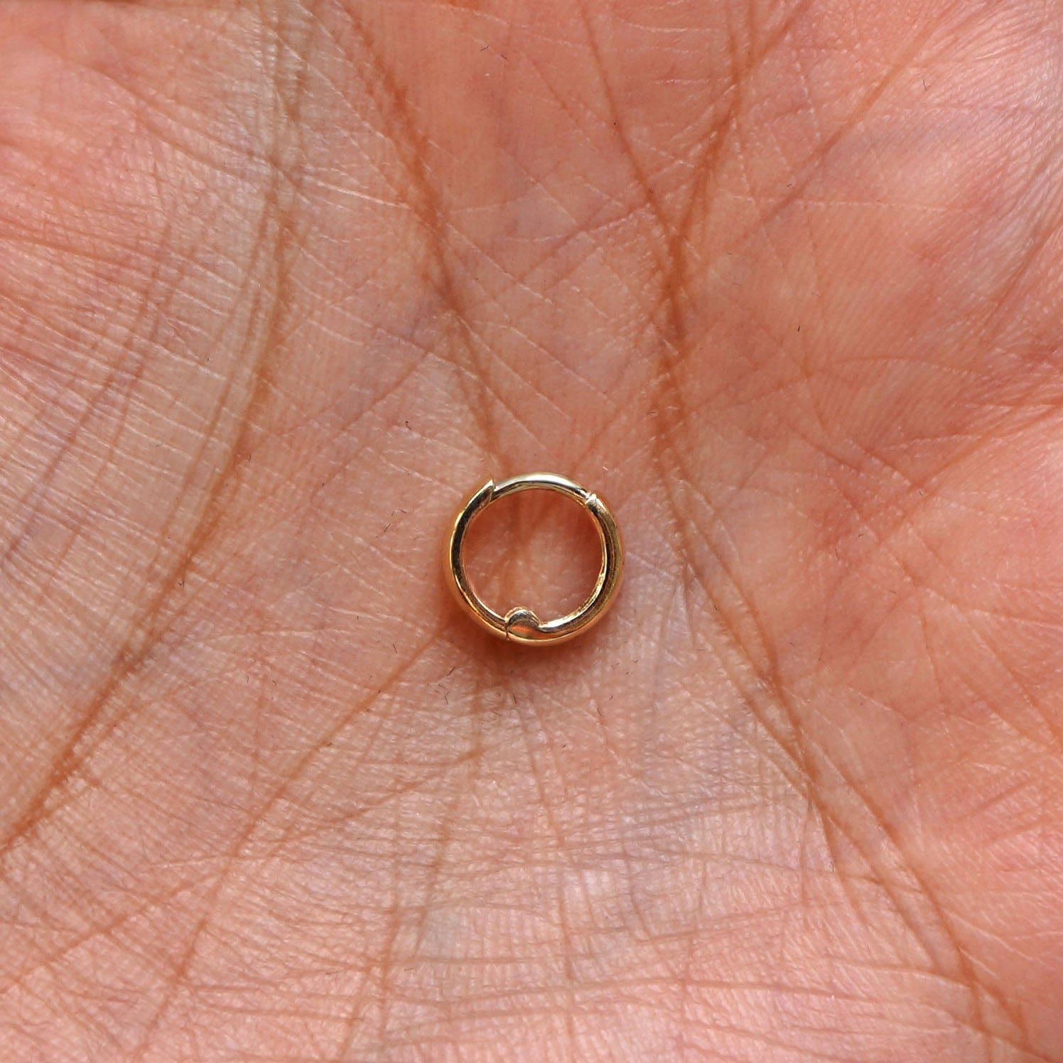 Automic Gold Studio Mini Wide Huggie Hoops
