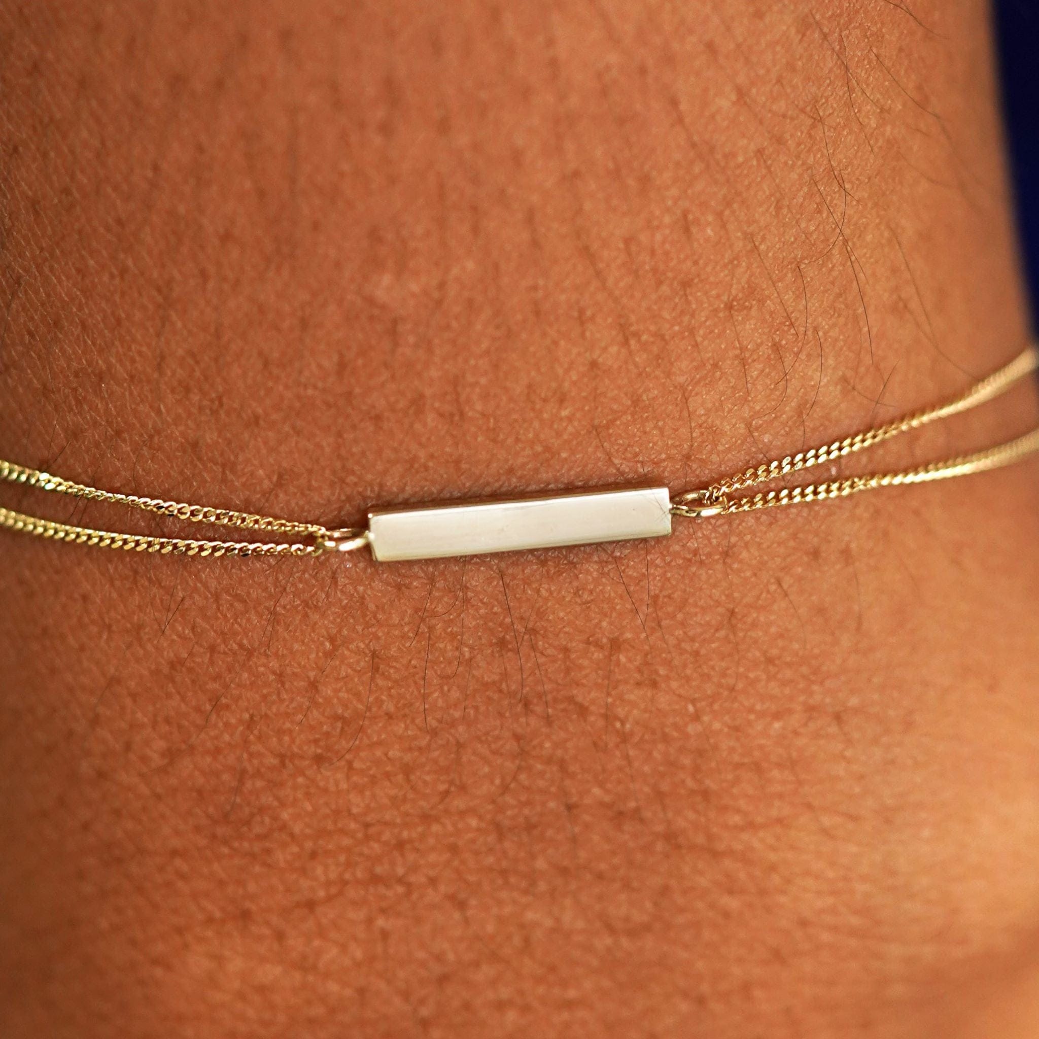 Automic Gold Studio Bar Bracelet
