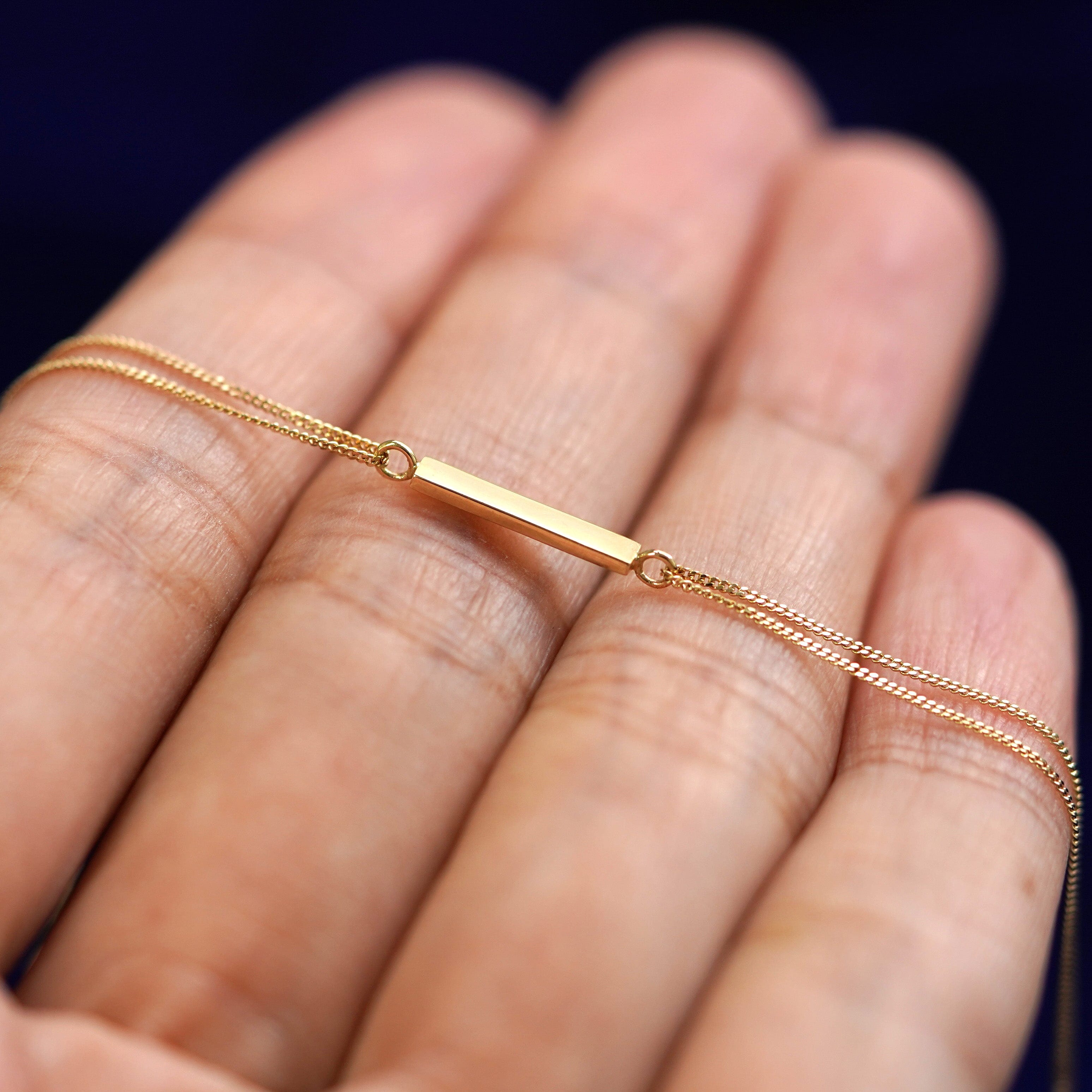 Automic Gold Studio Bar Bracelet