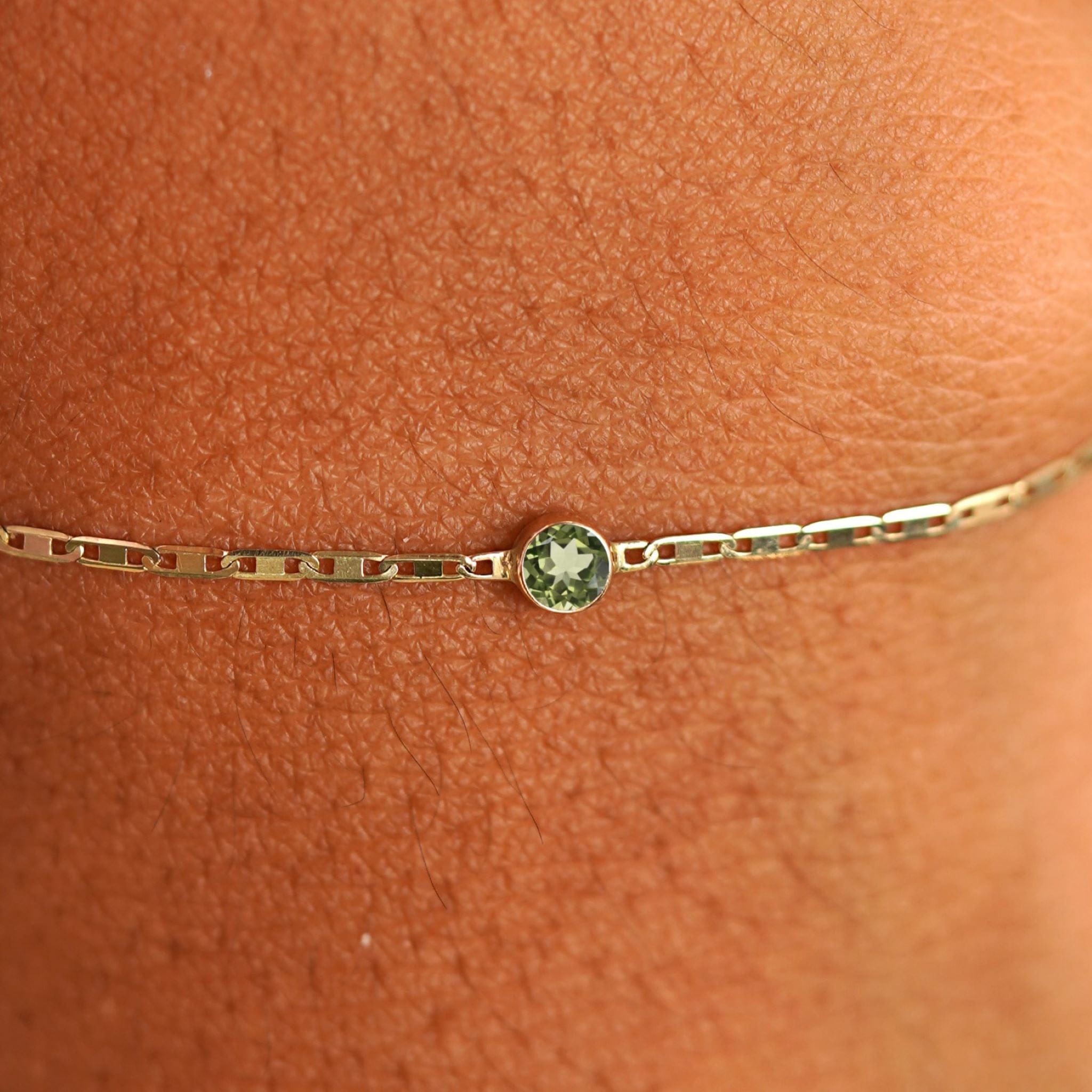 Automic Gold Studio Peridot Bracelet