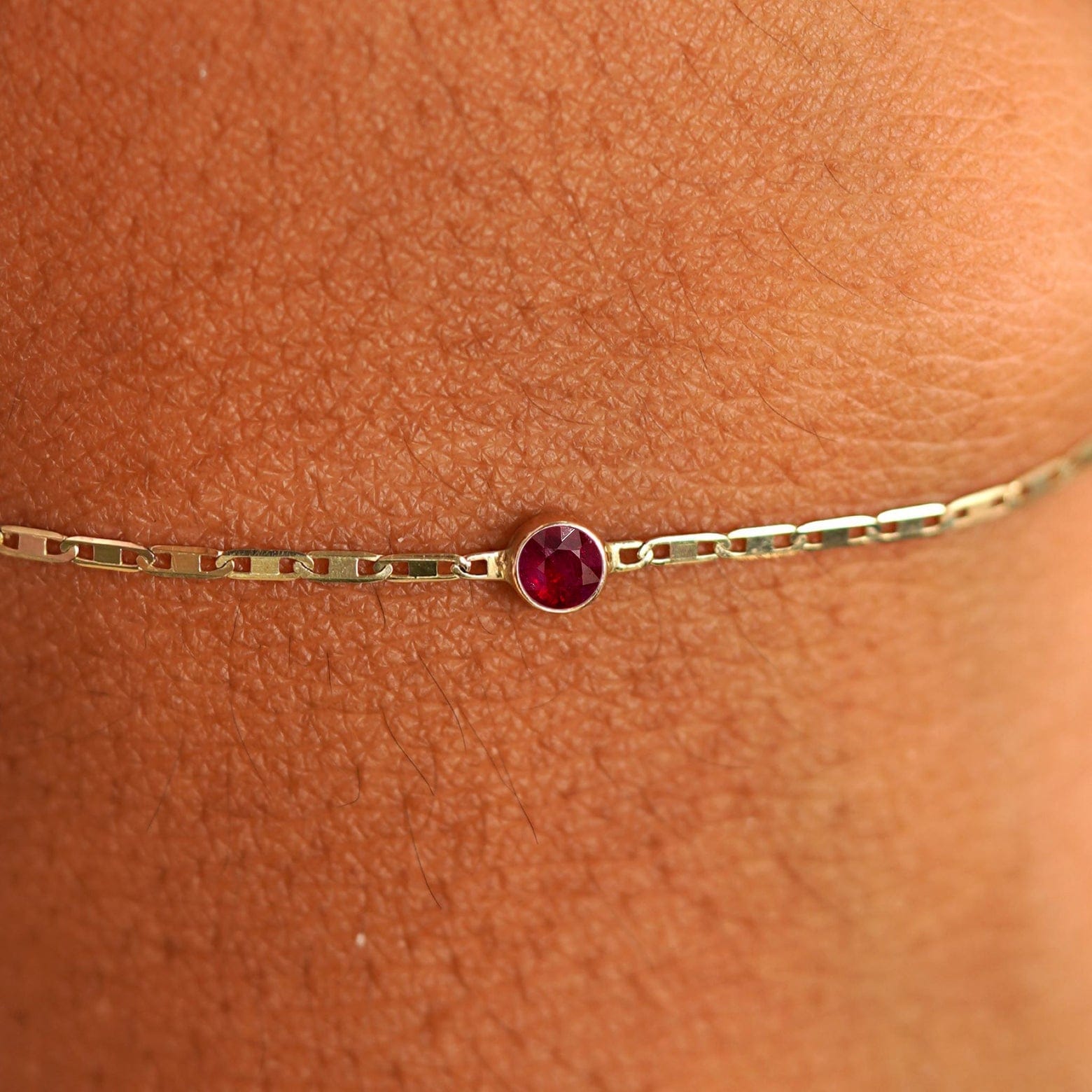 Automic Gold Studio Ruby Bracelet