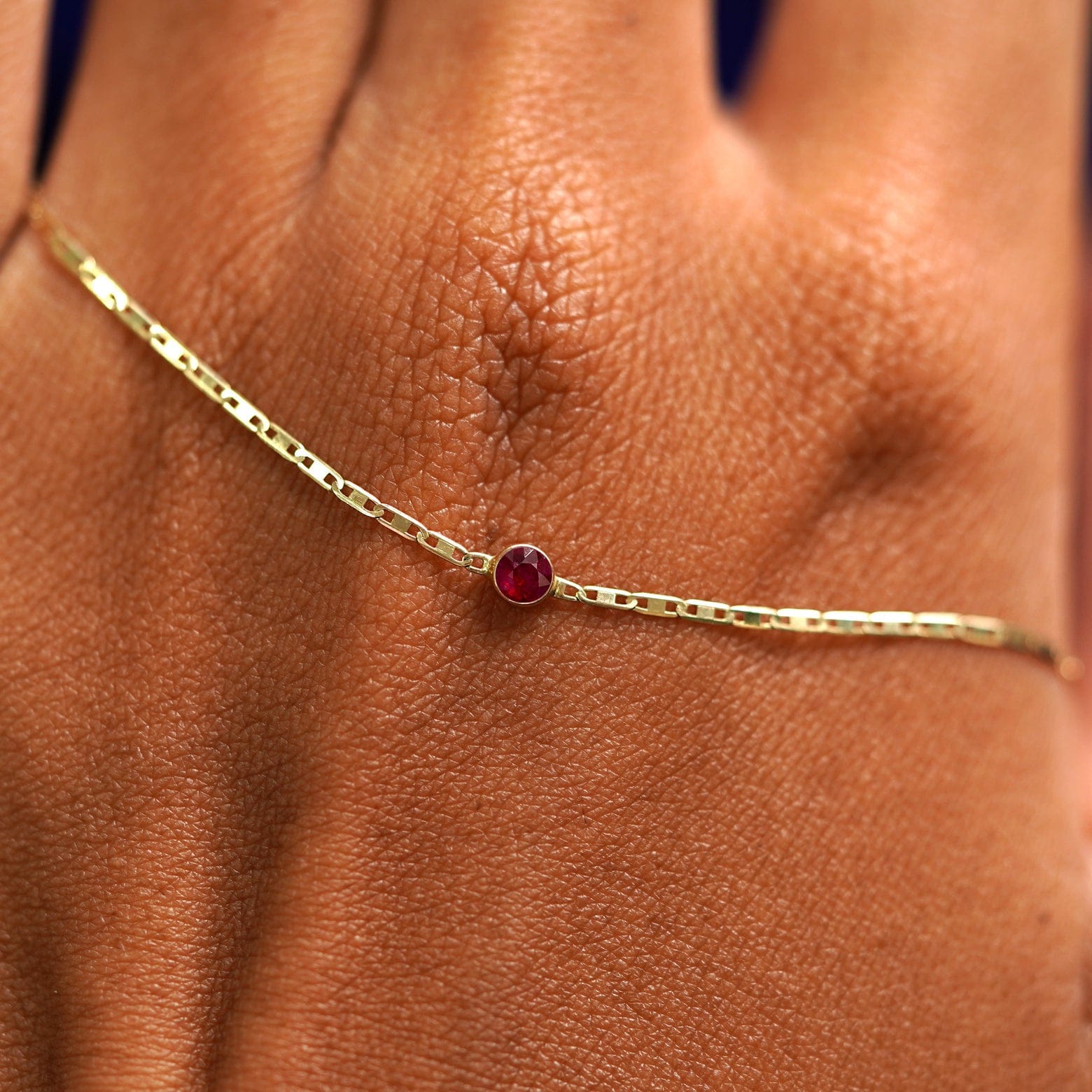 Automic Gold Studio Ruby Bracelet