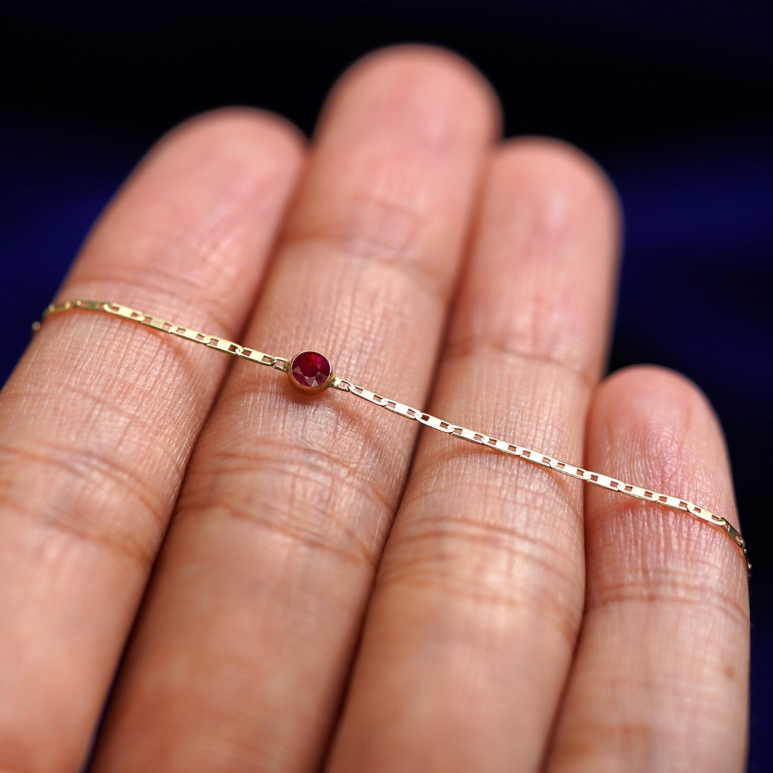 Automic Gold Studio Ruby Bracelet