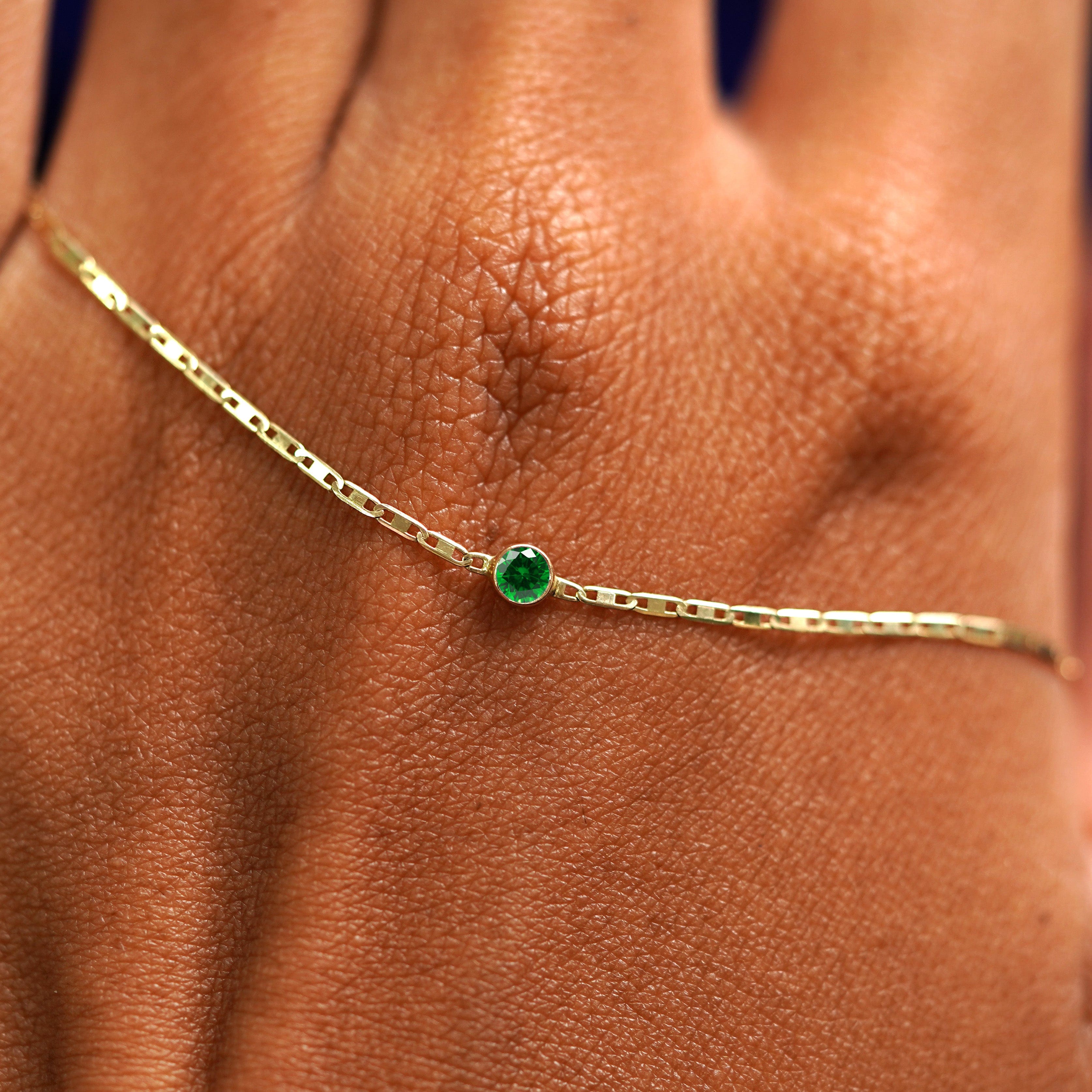 Automic Gold Studio Emerald Bracelet
