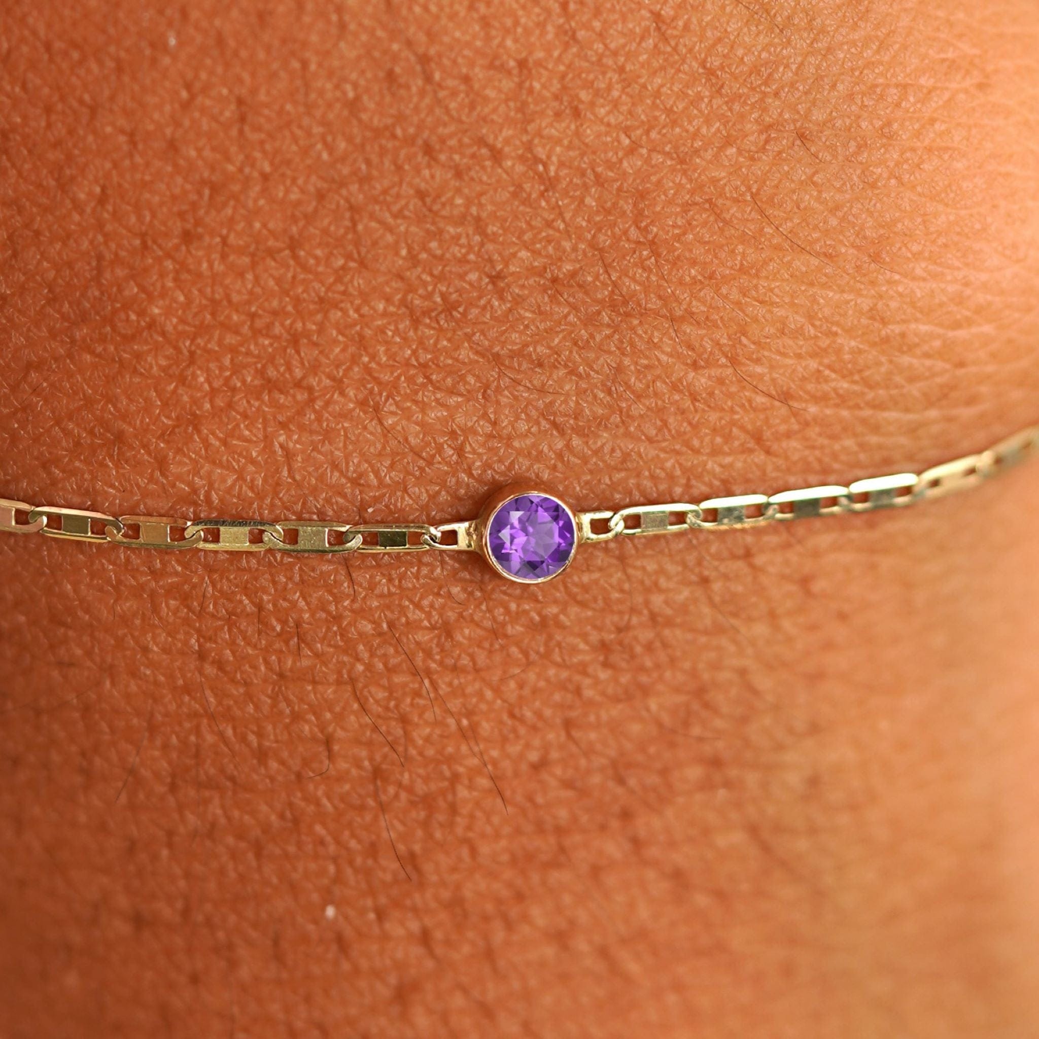Automic Gold Studio Amethyst Bracelet