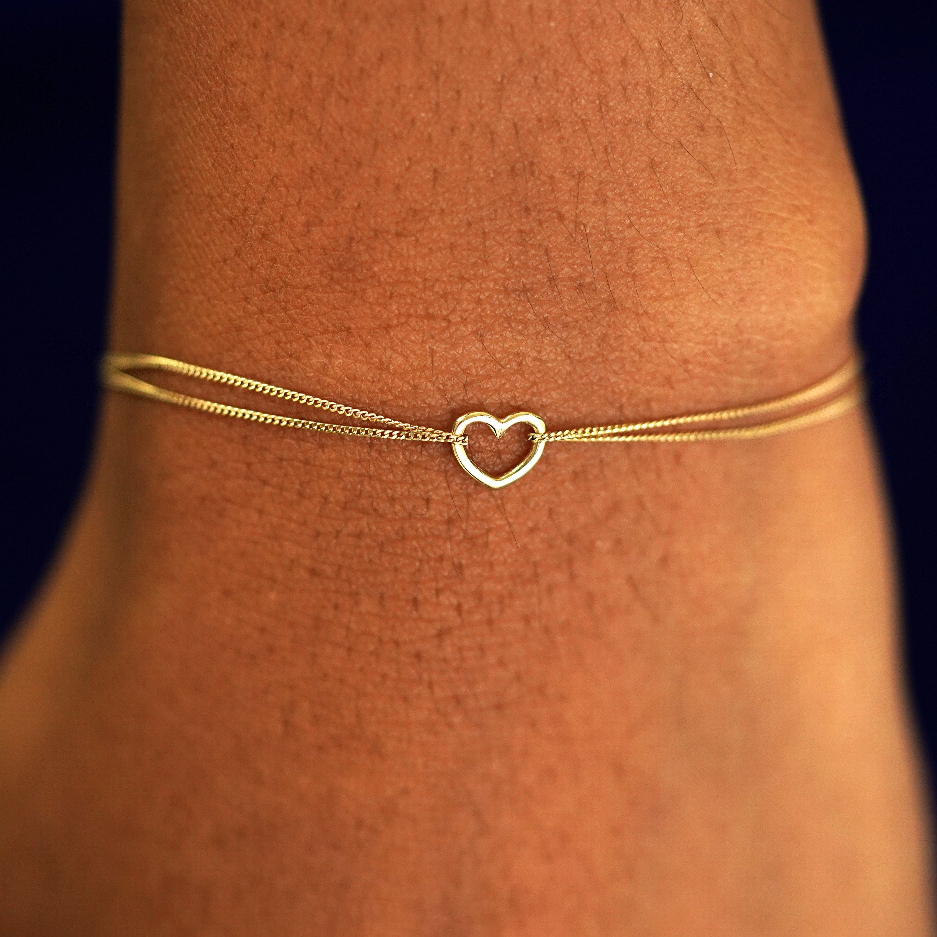 Automic Gold Studio Heart Bracelet