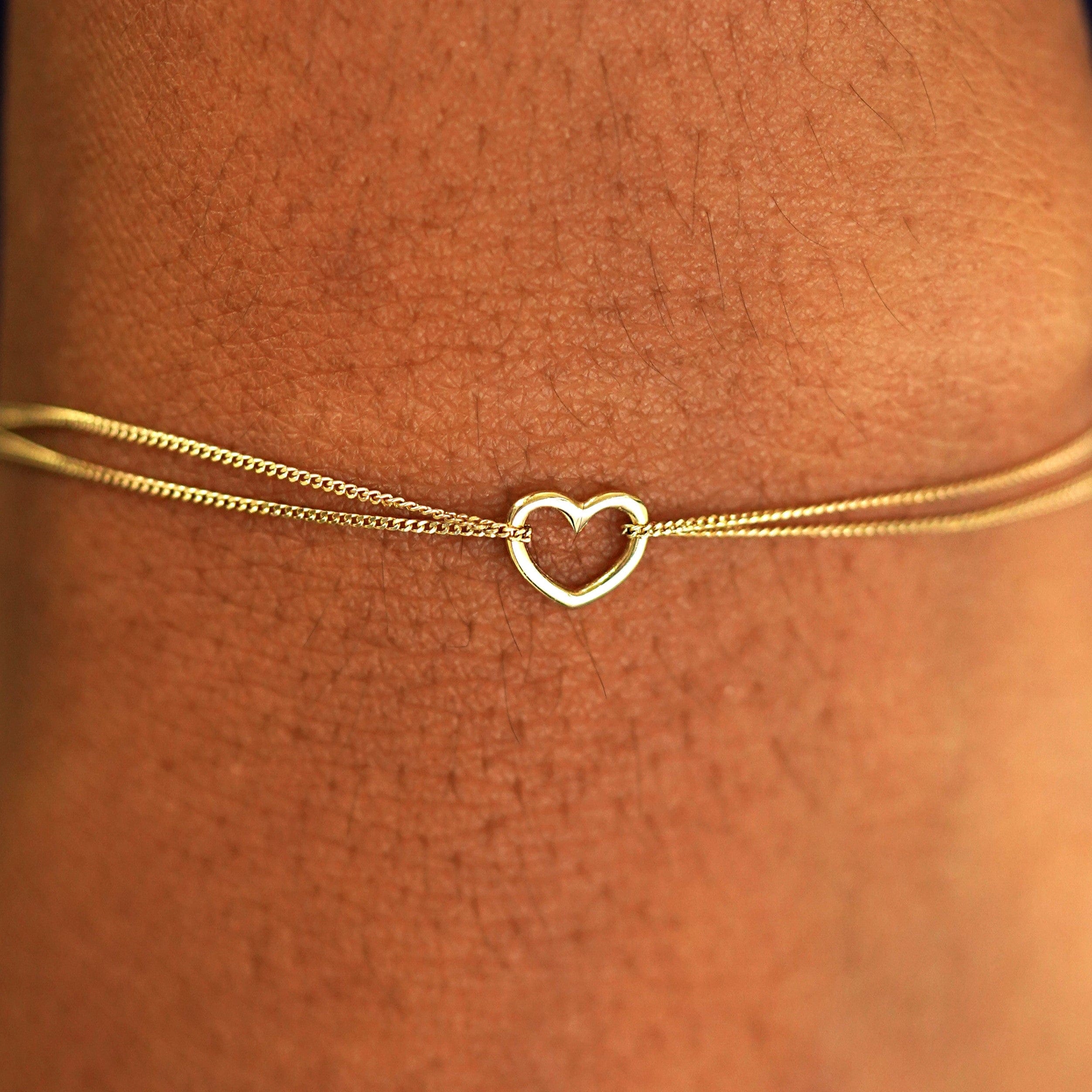 Automic Gold Studio Heart Bracelet