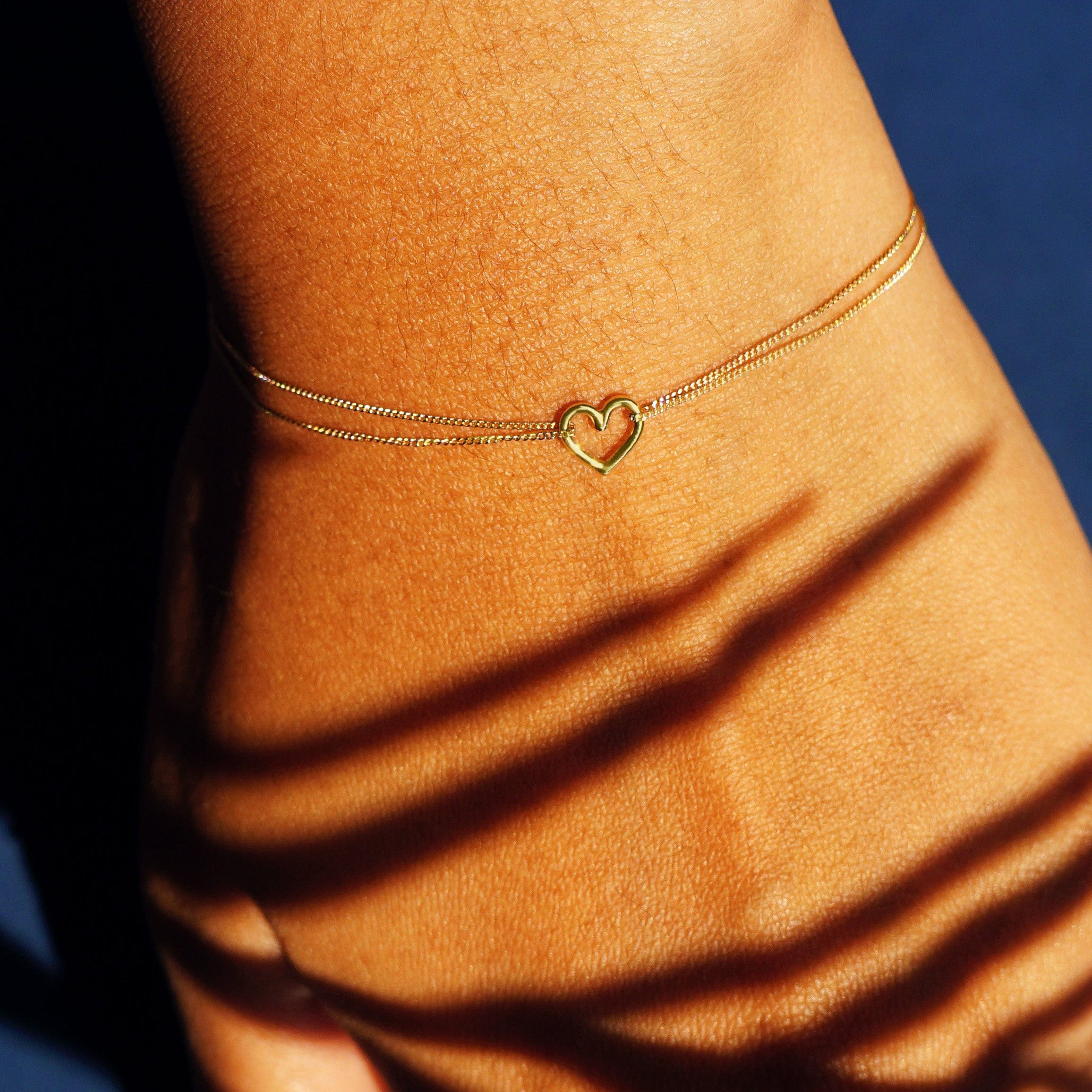 Automic Gold Studio Heart Bracelet