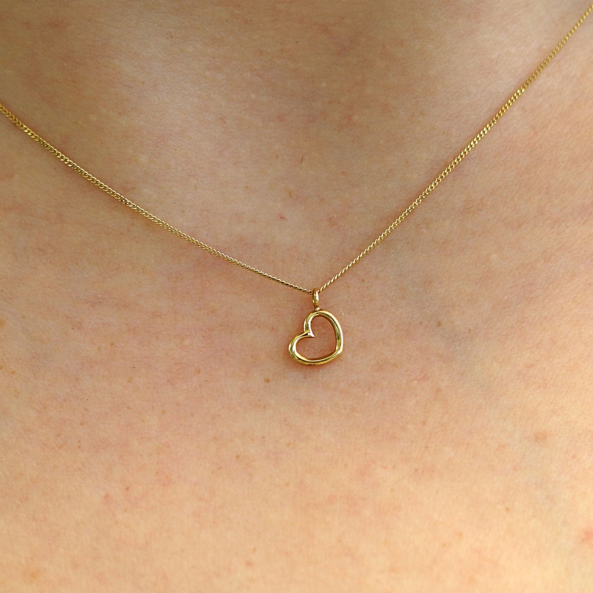 Automic Gold Studio Heart Necklace