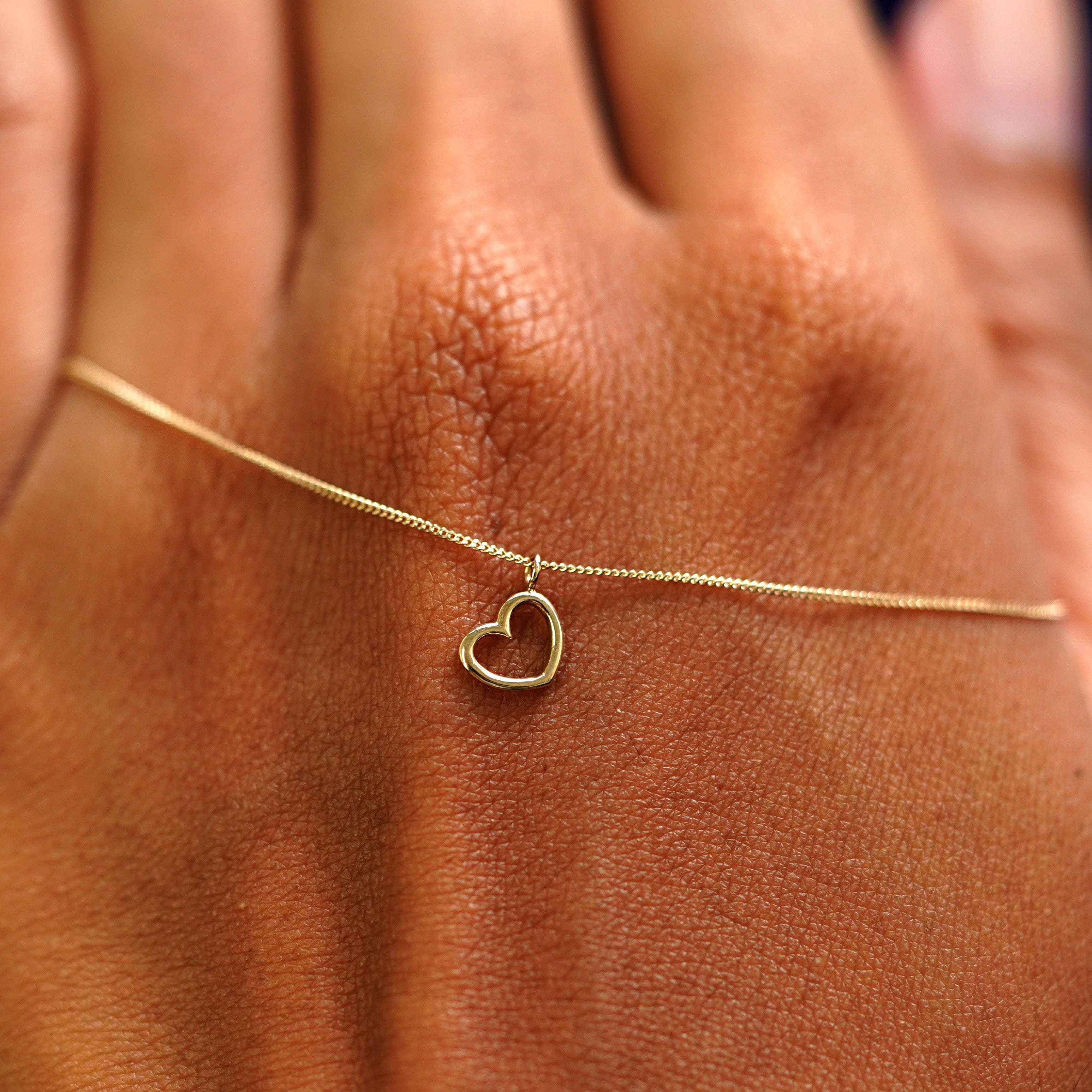 Automic Gold Studio Heart Necklace