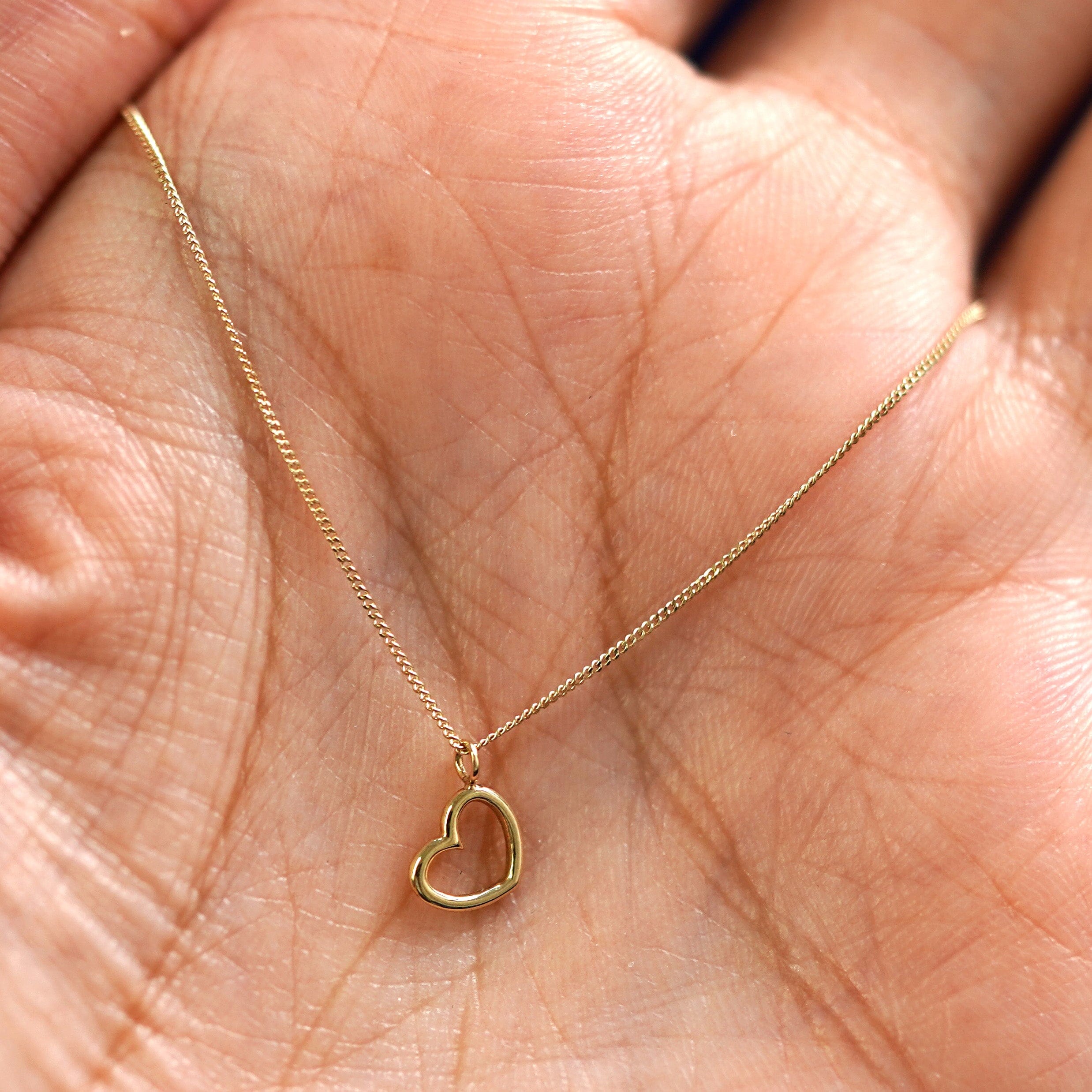 Automic Gold Studio Heart Necklace