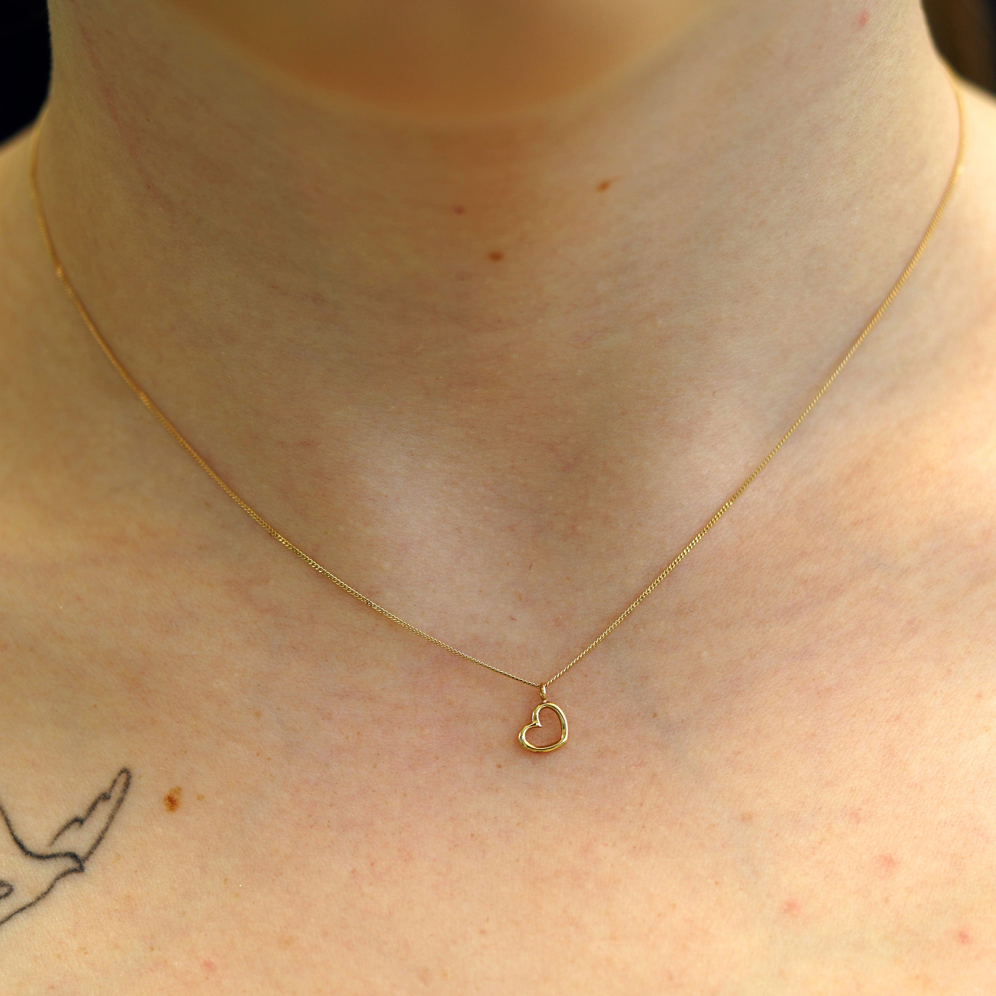 Automic Gold Studio Heart Necklace