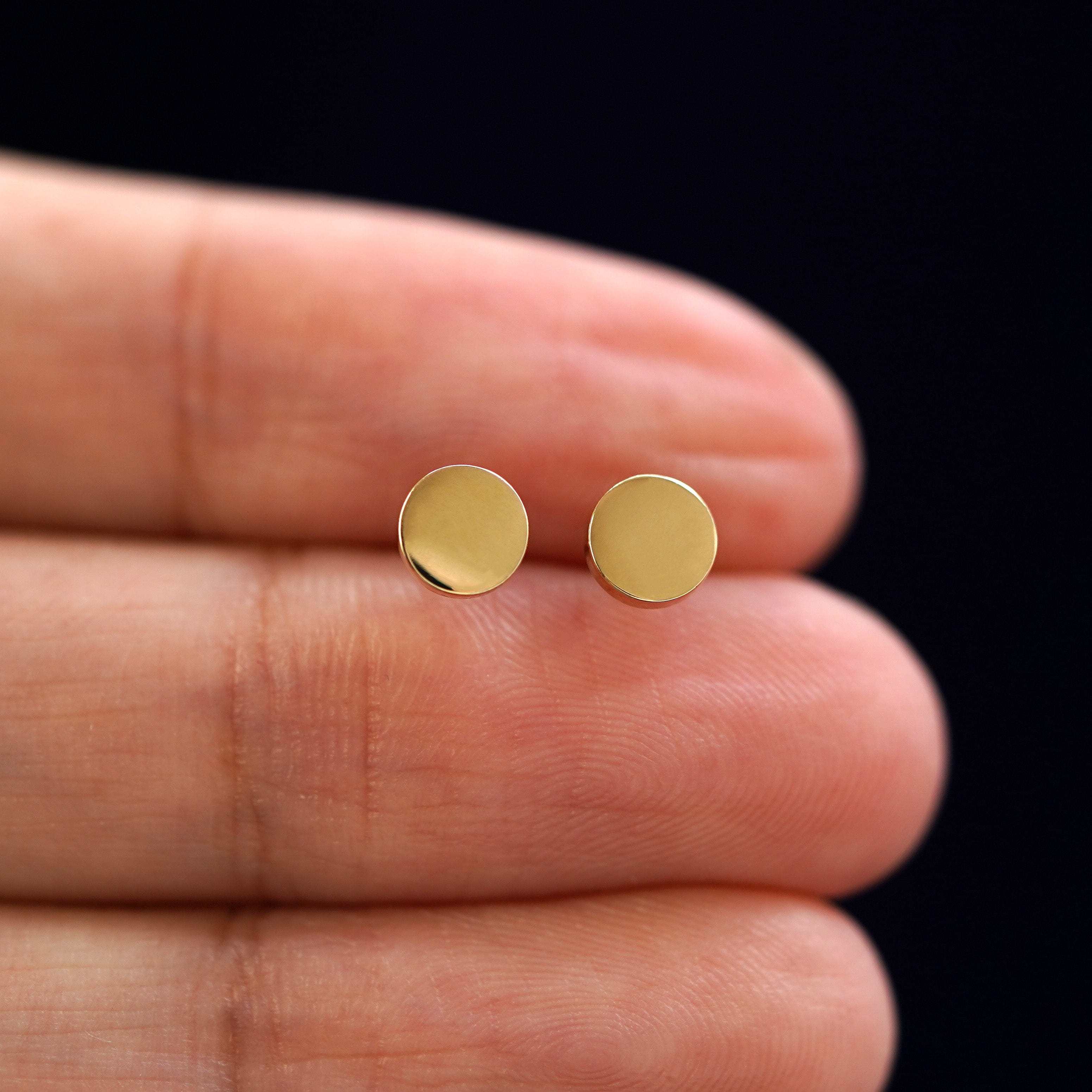 Automic Gold Studio Large Circle Earring