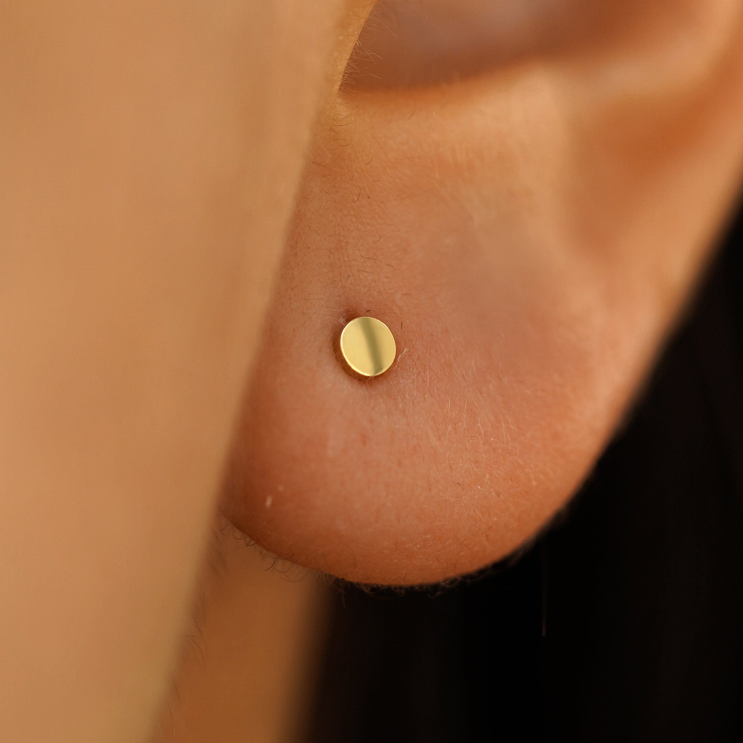 Automic Gold Studio Small Circle Earring