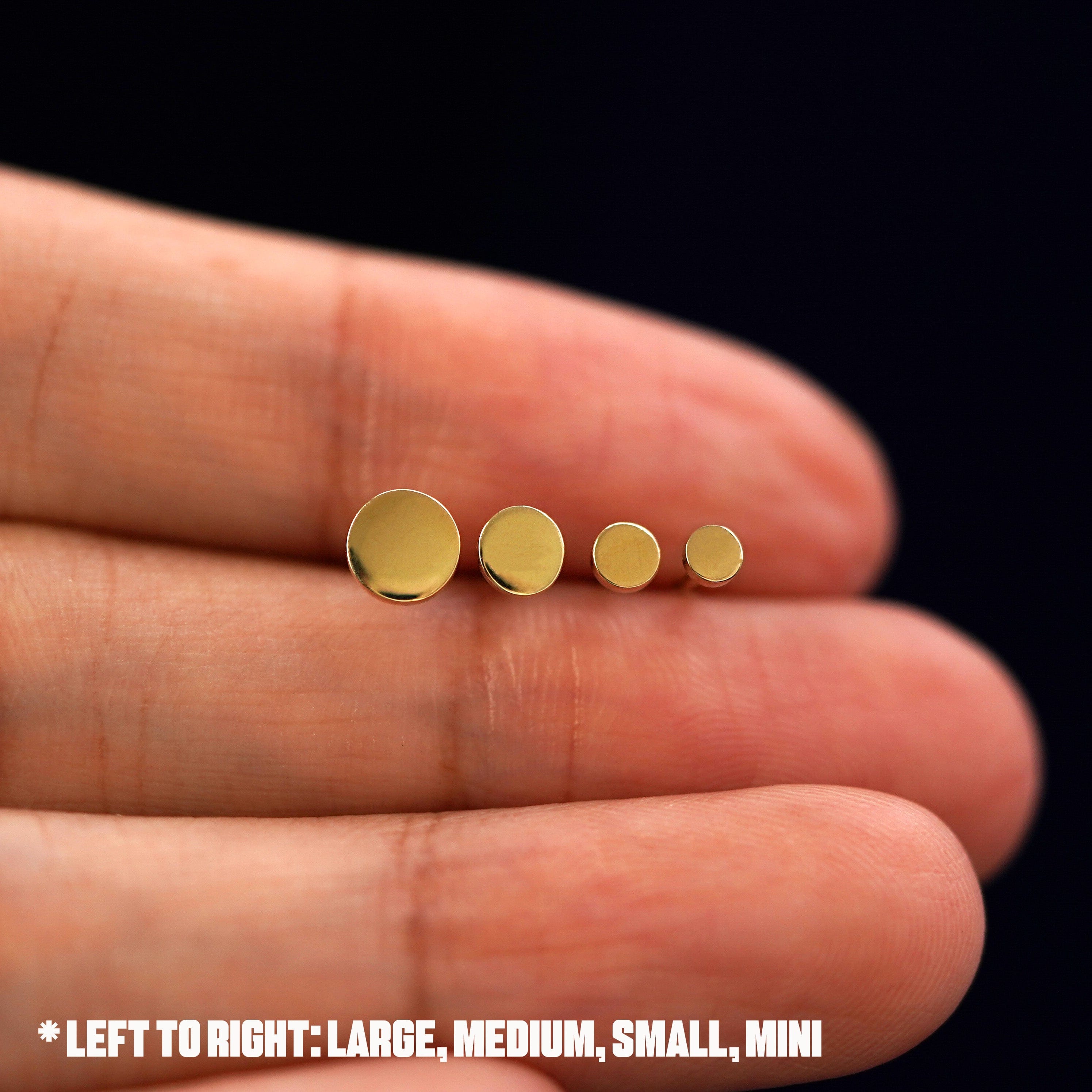 Automic Gold Studio Small Circle Earring