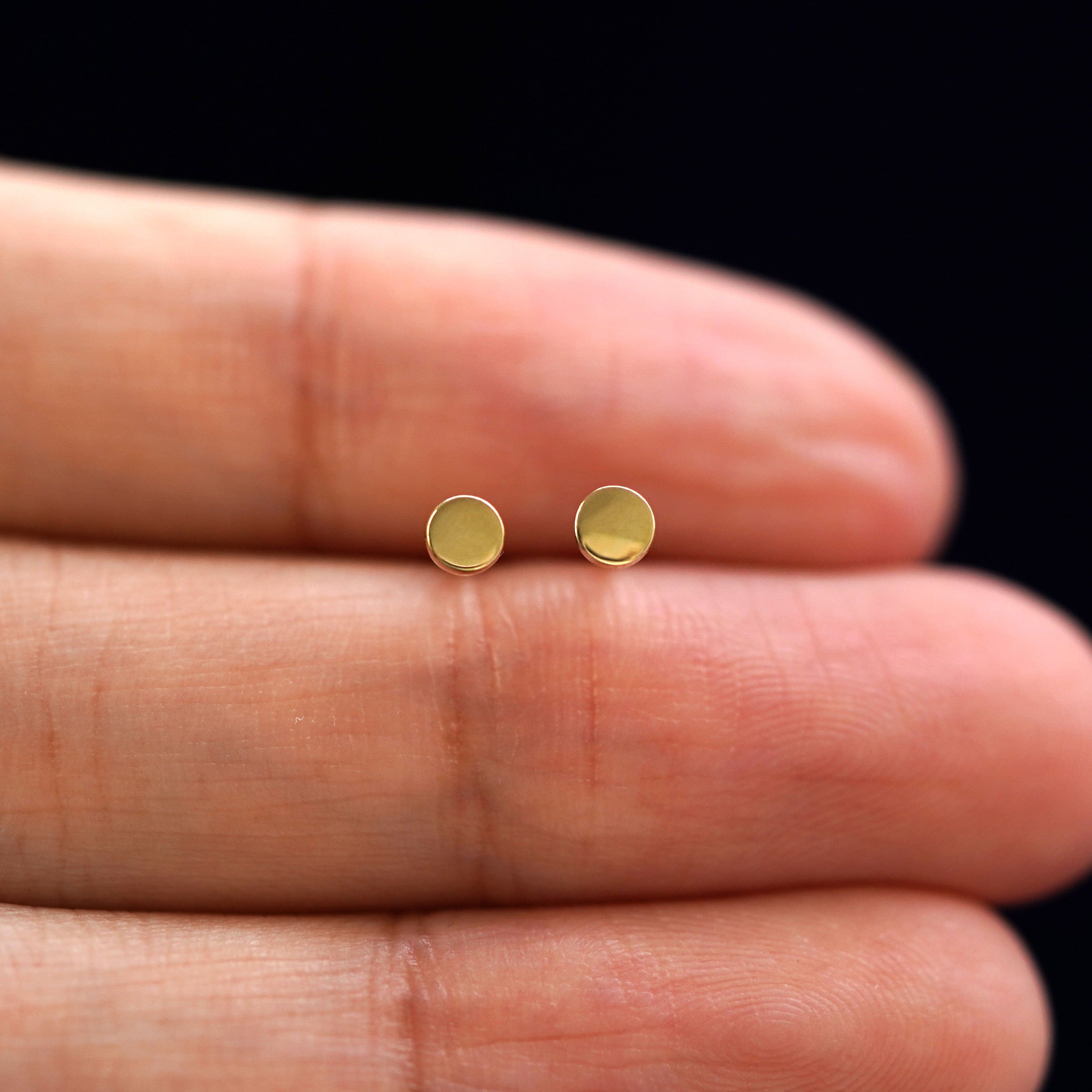 Automic Gold Studio Small Circle Earring