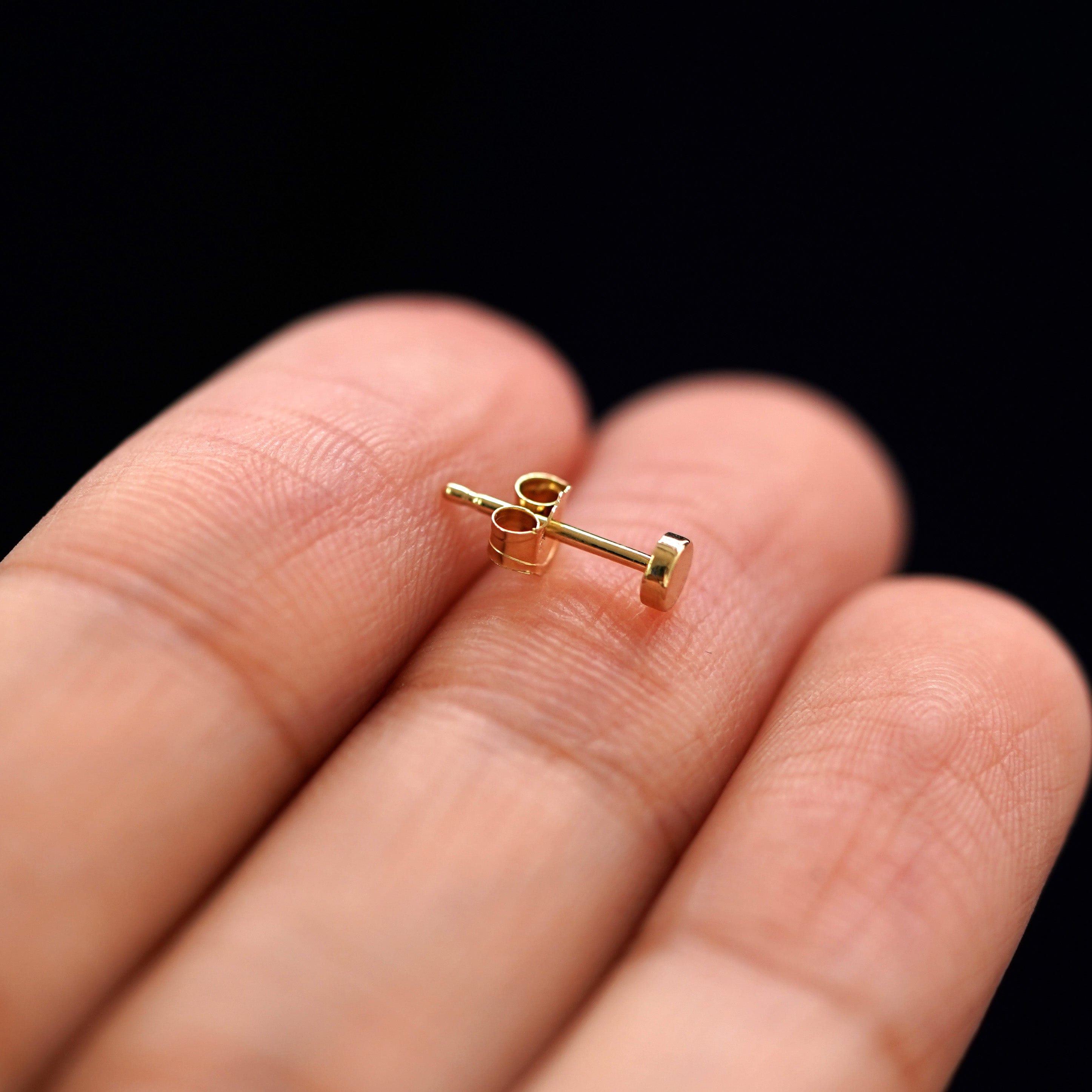Automic Gold Studio Small Circle Earring