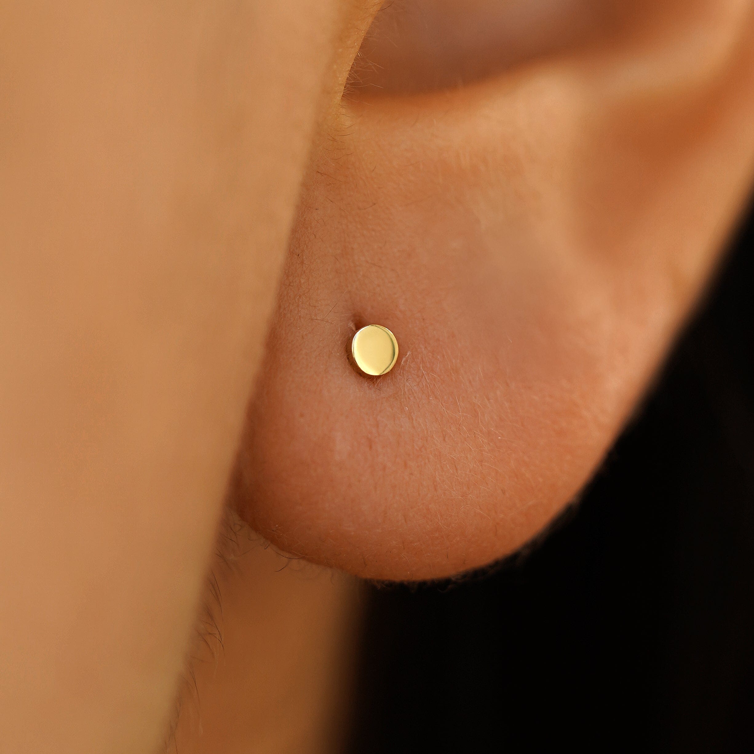 Automic Gold Studio Mini Circle Earring