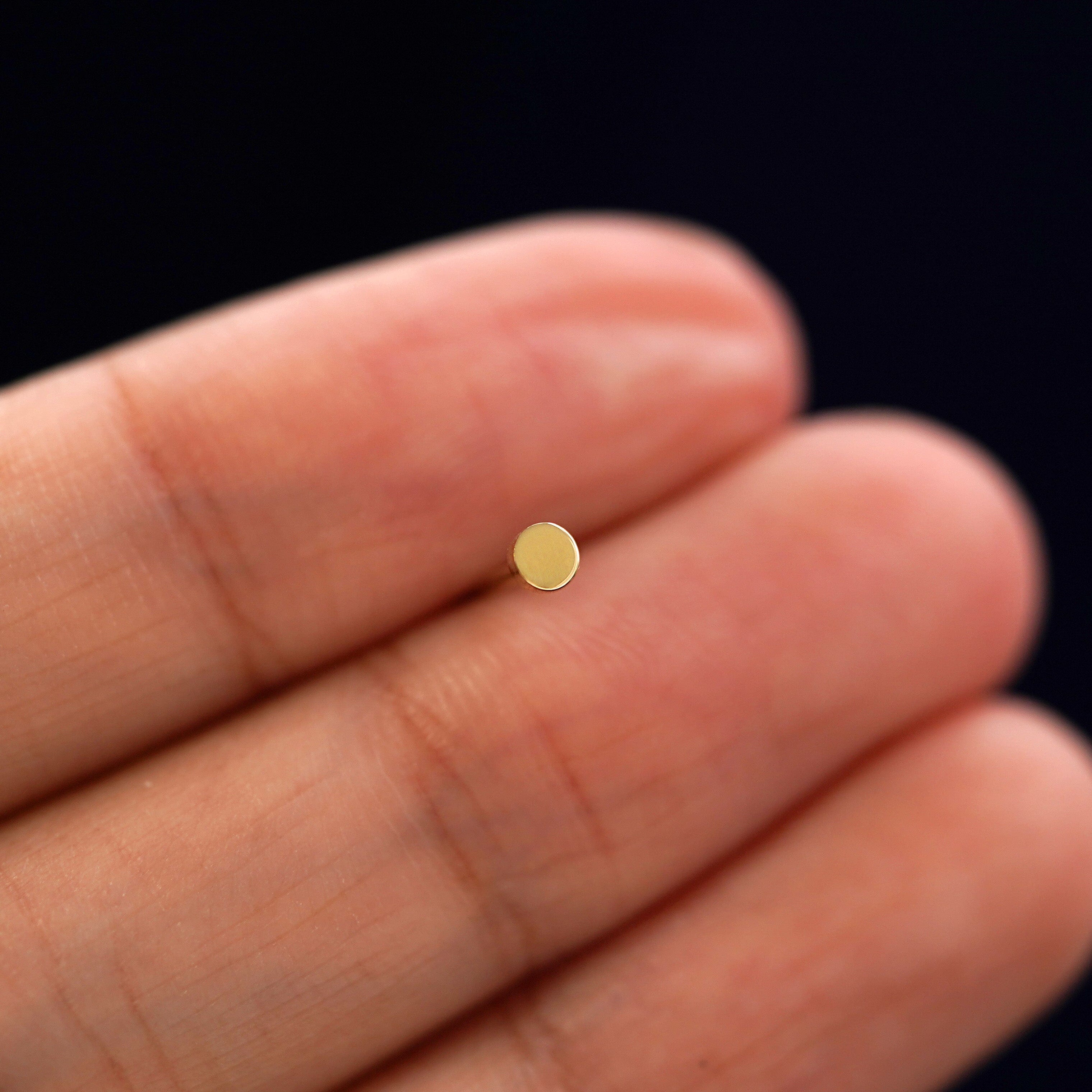 Automic Gold Studio Mini Circle Earring