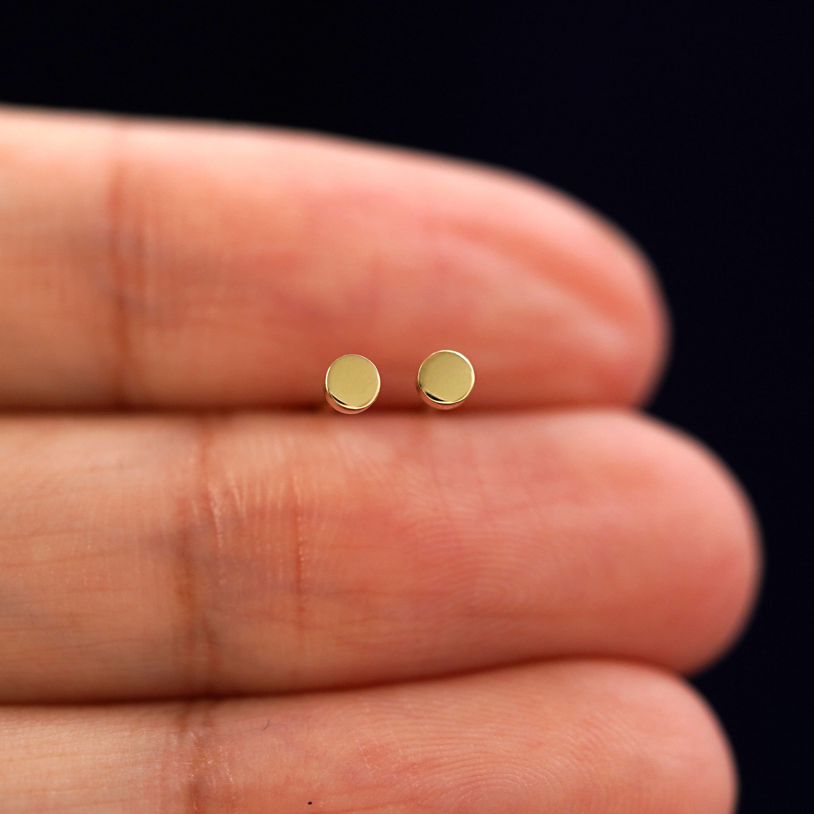 Automic Gold Studio Mini Circle Earring