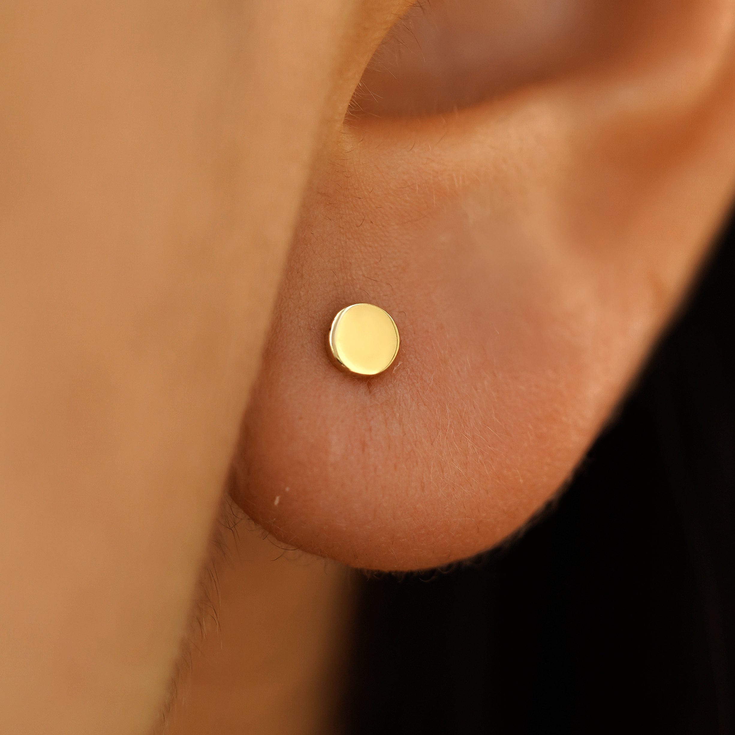 Automic Gold Studio Medium Circle Earring