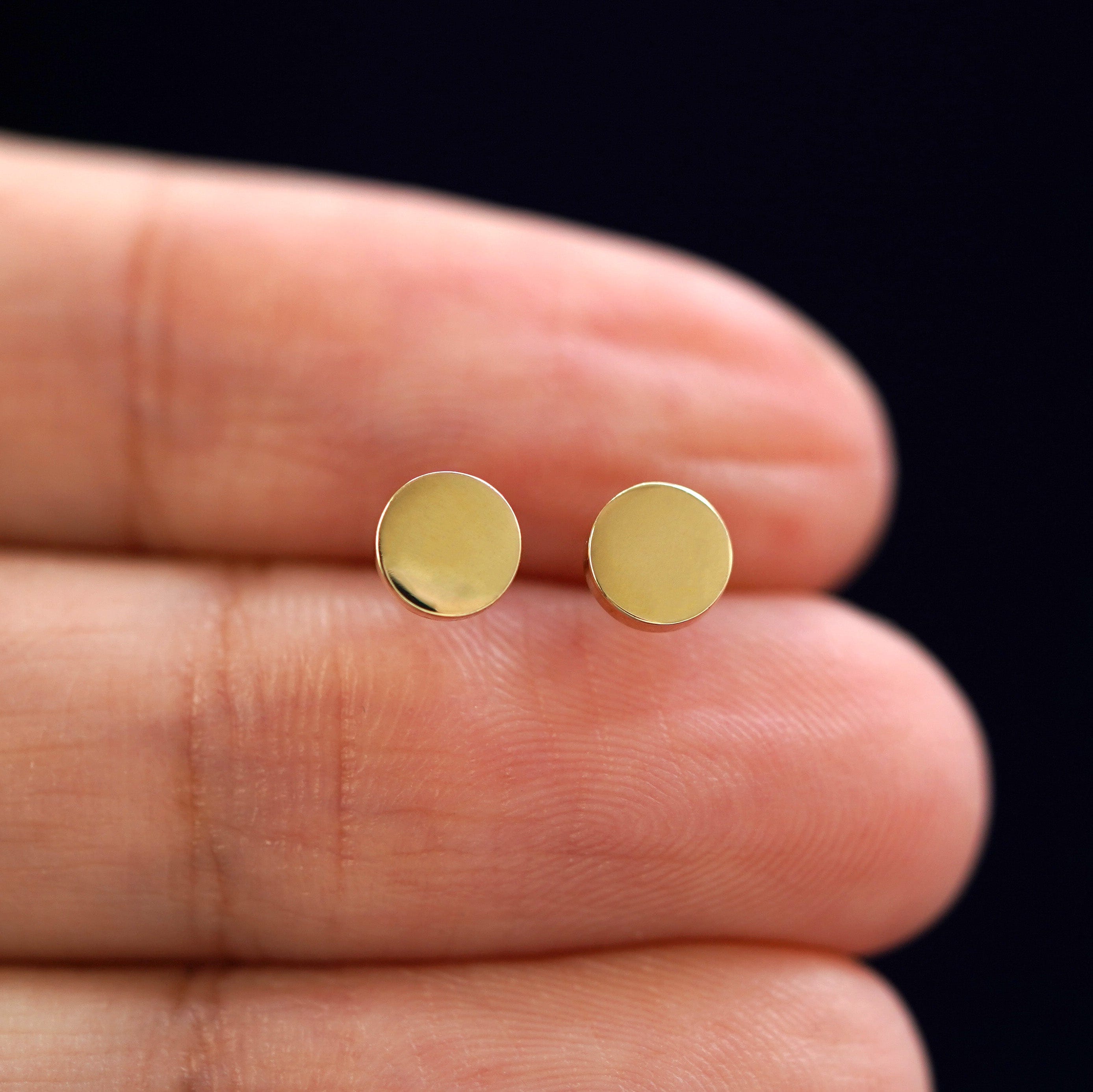 Automic Gold Studio Medium Circle Earring