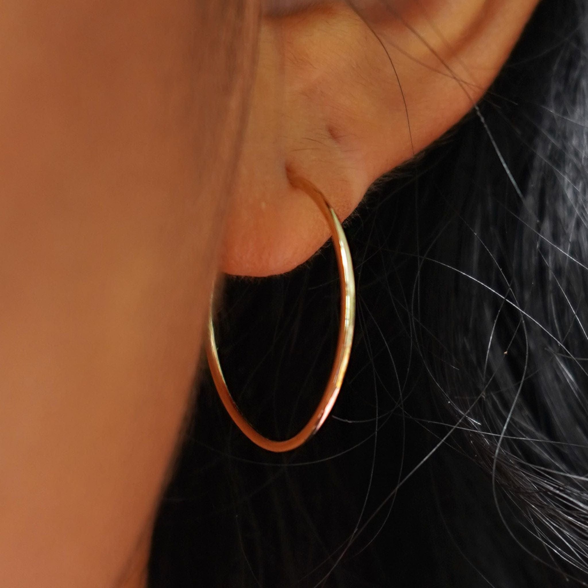 Automic Gold Studio Medium Hoop