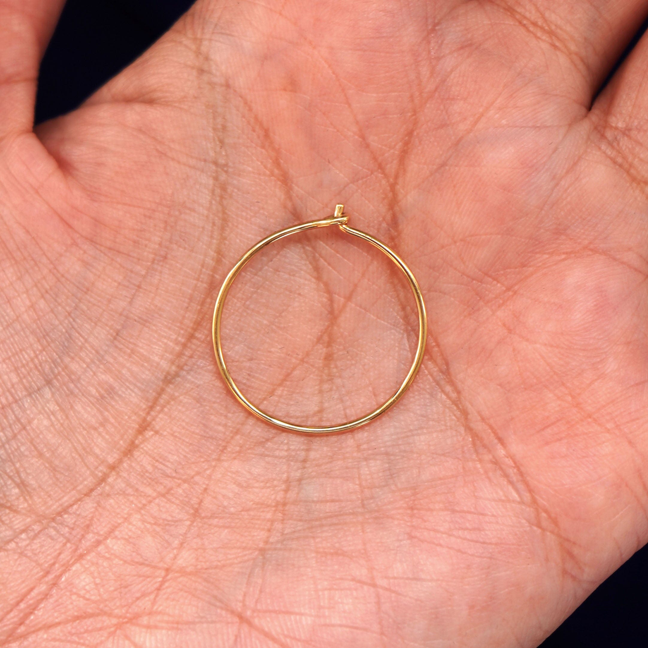 Automic Gold Studio Medium Hoop